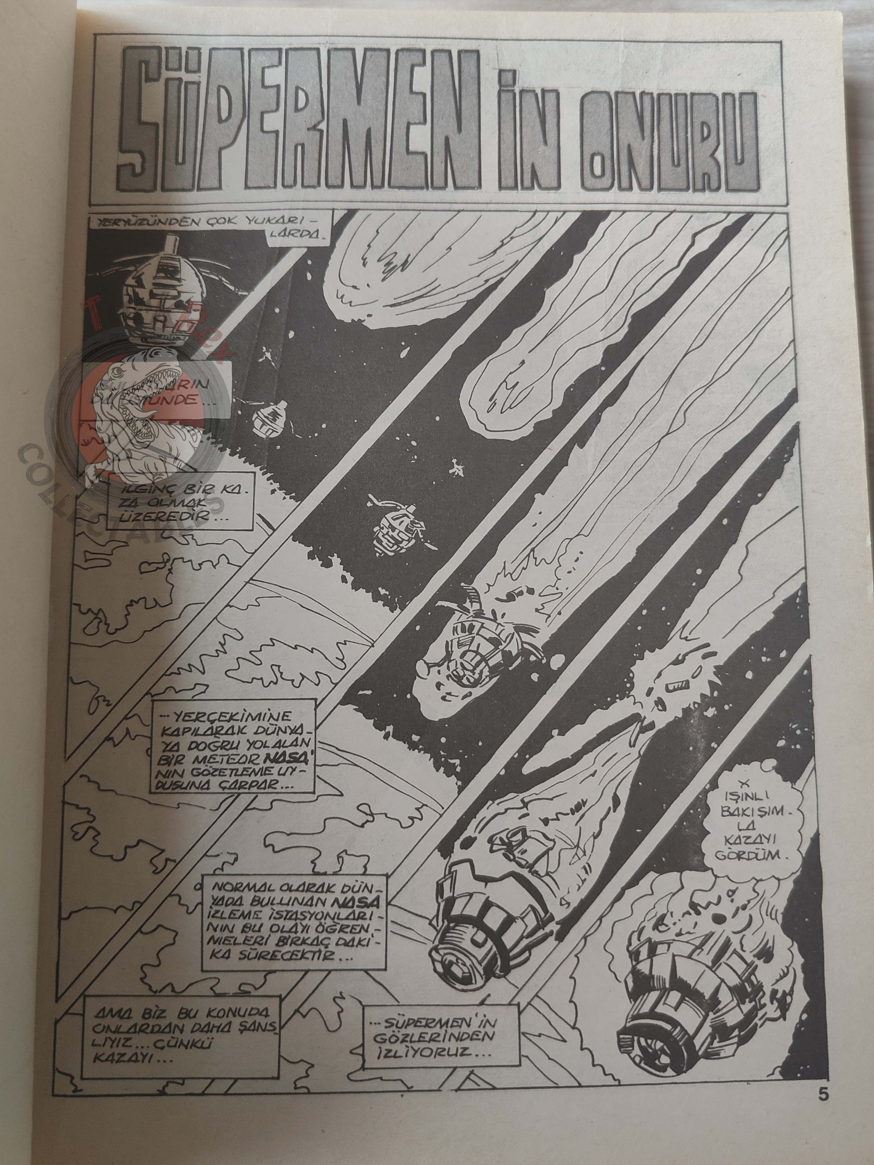 Superman Vol #26 1991 Turkish Comic Turkey #410 #412 Batman Special #2 Supergirl