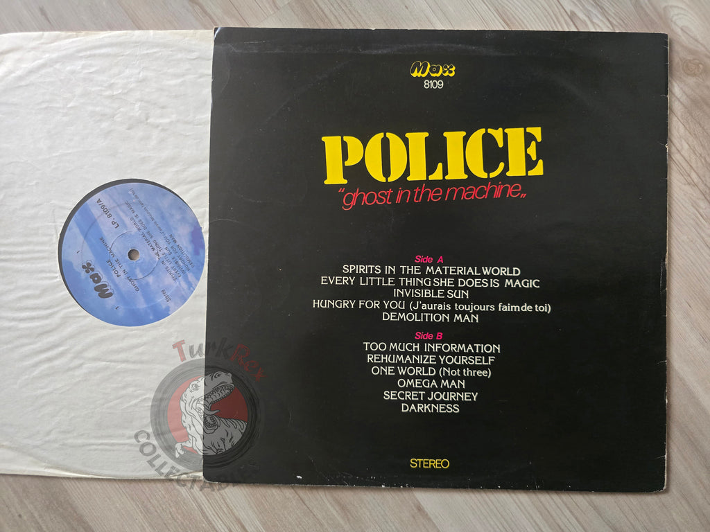 The Police – Ghost In The Machine Turkish Pressing Vinyl Turkey Edition