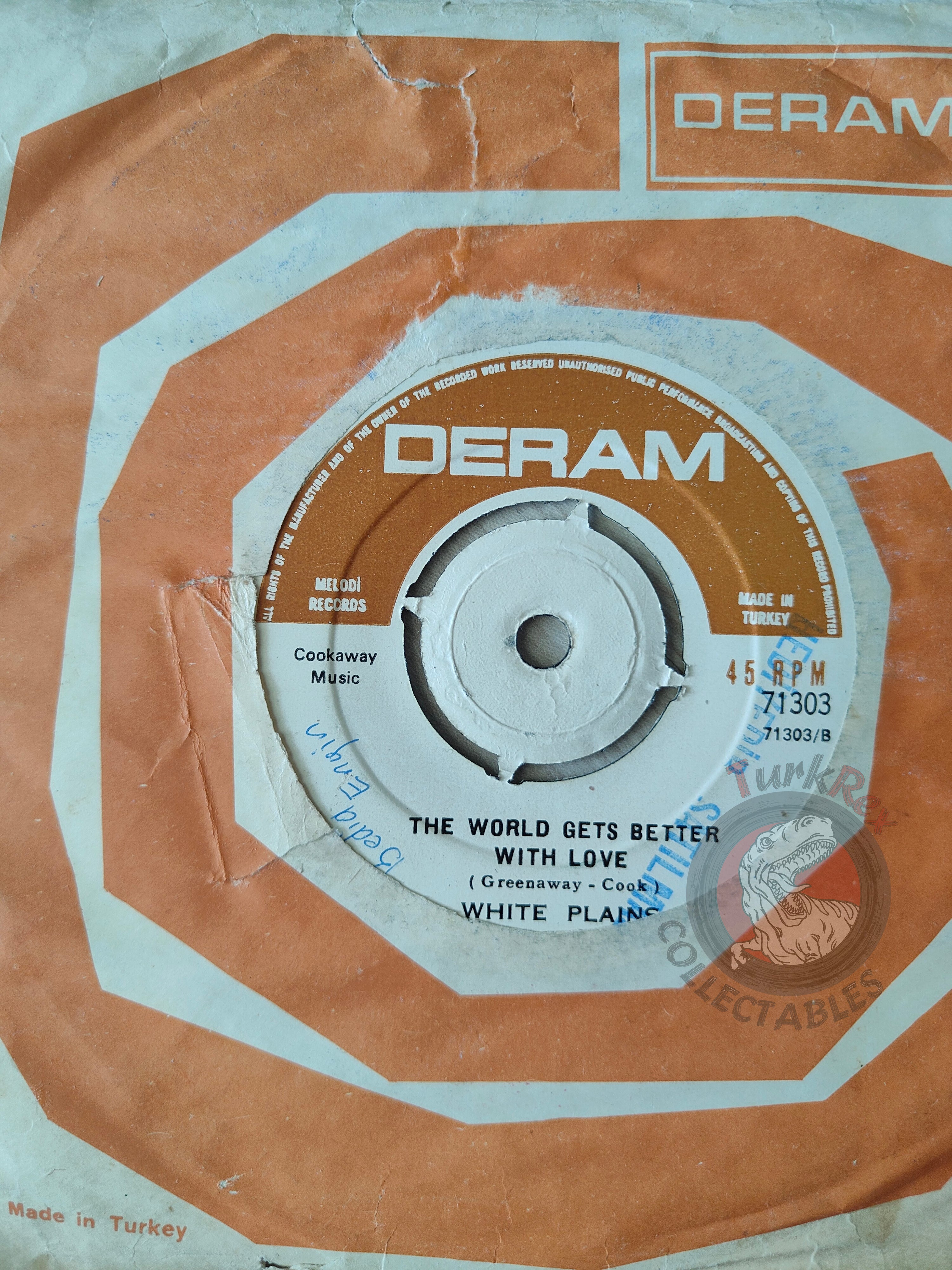 White Plains – When You Are A King 7" Turkish Pressing Vinyl Turkey Edition