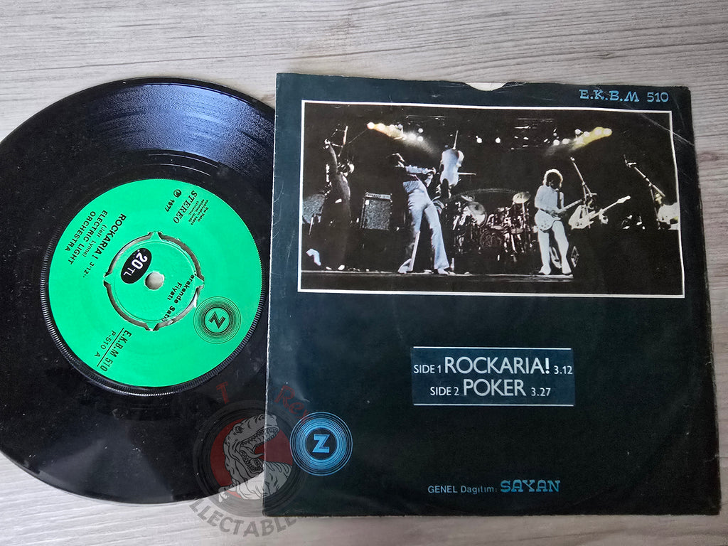 Electric Light Orchestra – Rockaria! 7" Turkish Pressing Vinyl Turkey Edition