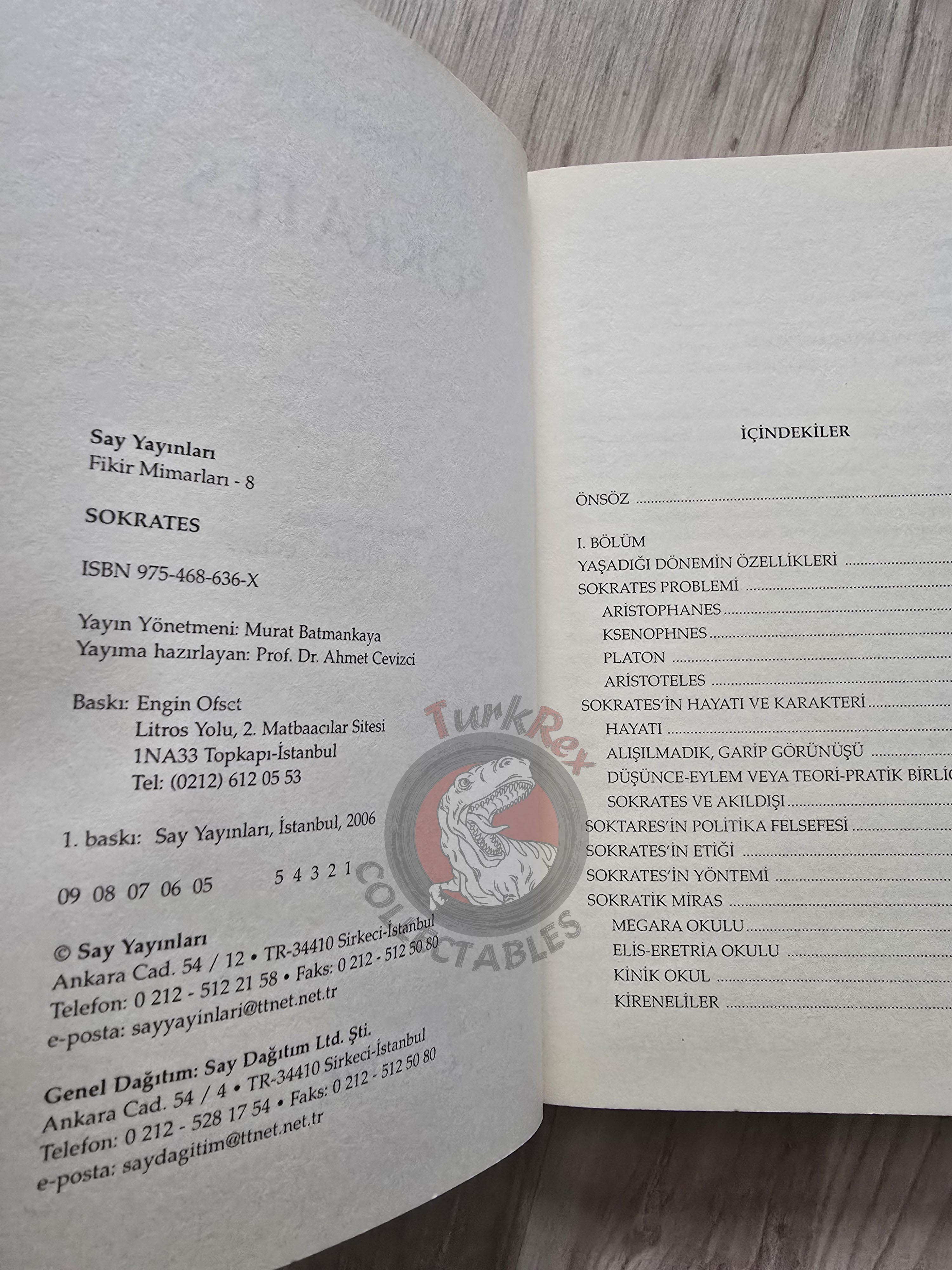 Plato – Socrates – Symposium – Crito – The Apology of Socrates 2006 Turkish Book Turkey