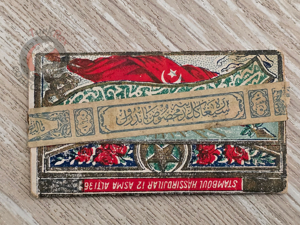 Ottoman Souvenir Cigarette Papers Souvenir d’Andrinople Edirne Selimiye Mosque Balkan War