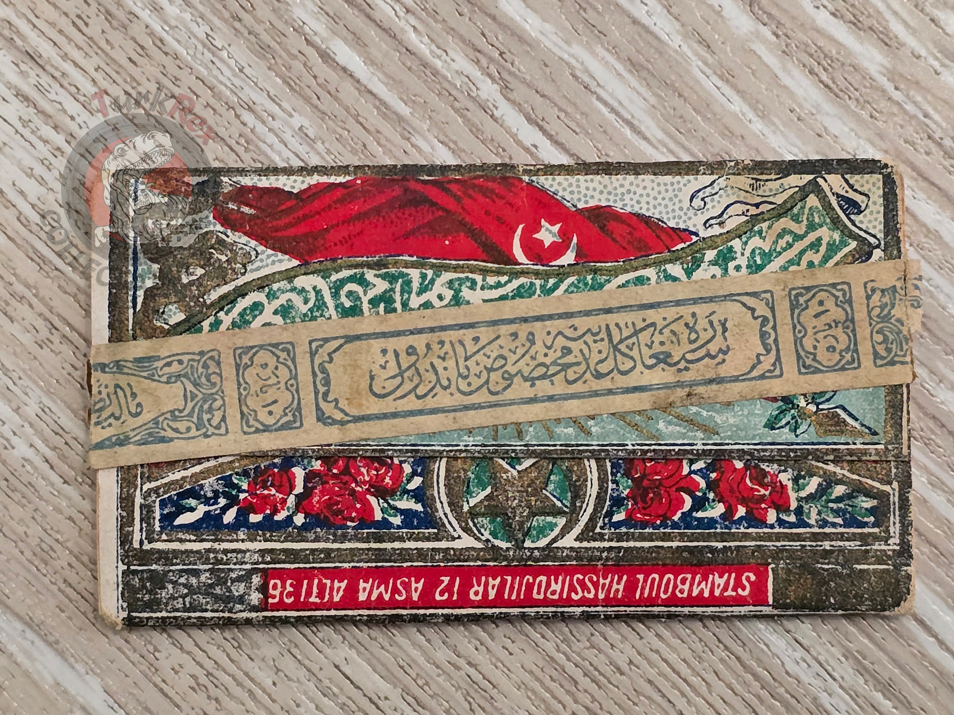 Ottoman Souvenir Cigarette Papers Souvenir d’Andrinople Edirne Selimiye Mosque Balkan War