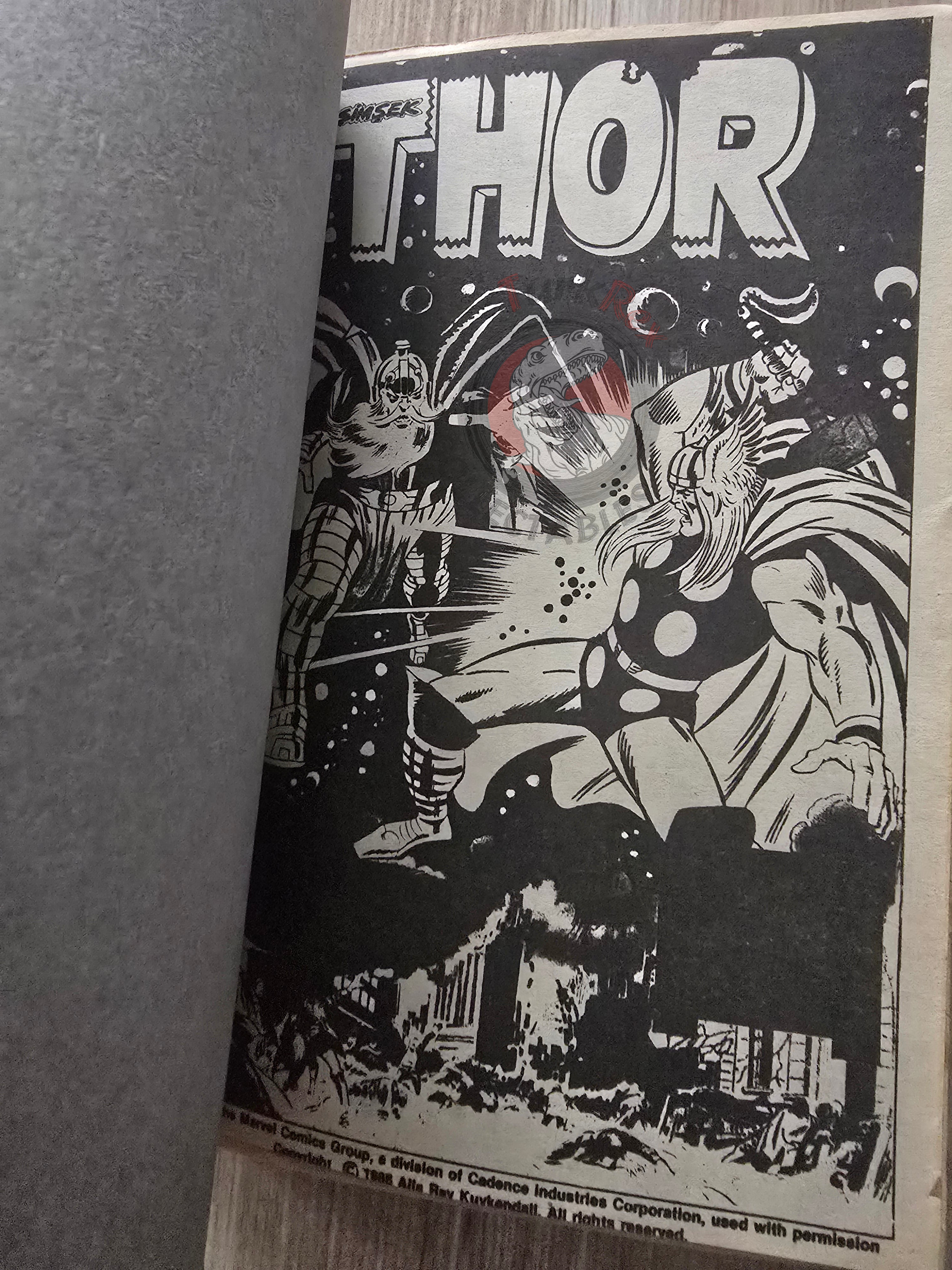 Thor Vol #4 1987 Turkish Comic Turkey The Mighty Thor #205–210 cover #215