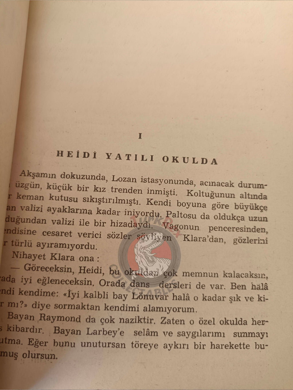 Johanna Spyri – Heidi Grows Up 1966 Turkish Book Turkey Illustrated