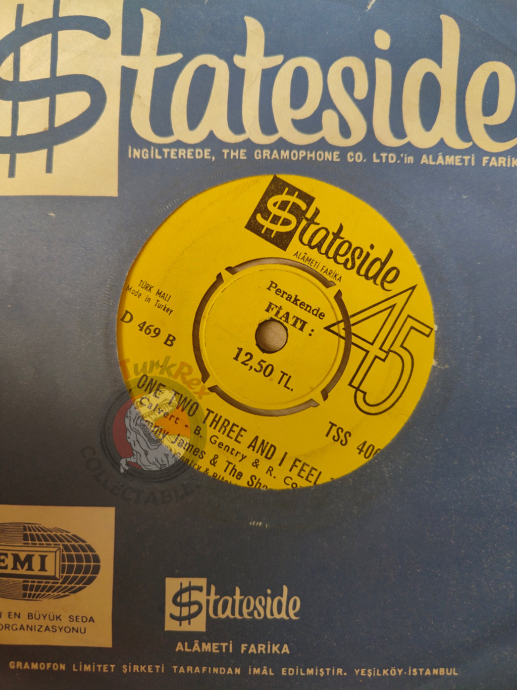 Tommy James And The Shondells – Mony Mony 7" Turkish Pressing Vinyl Turkey Edition