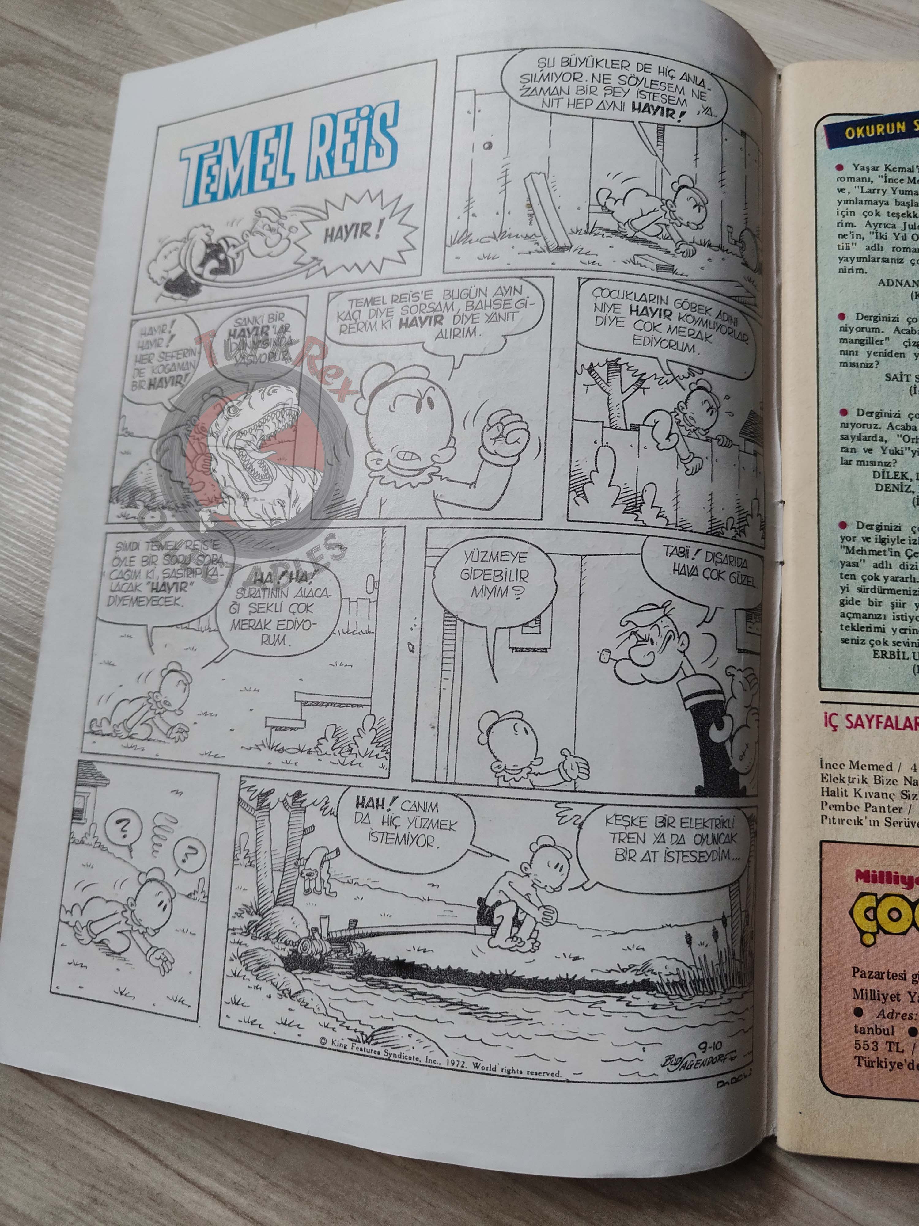 Milliyet Çocuk #35 1979 Turkish Comic Turkey Joyas Literarias Juveniles #113 Jules Verne
