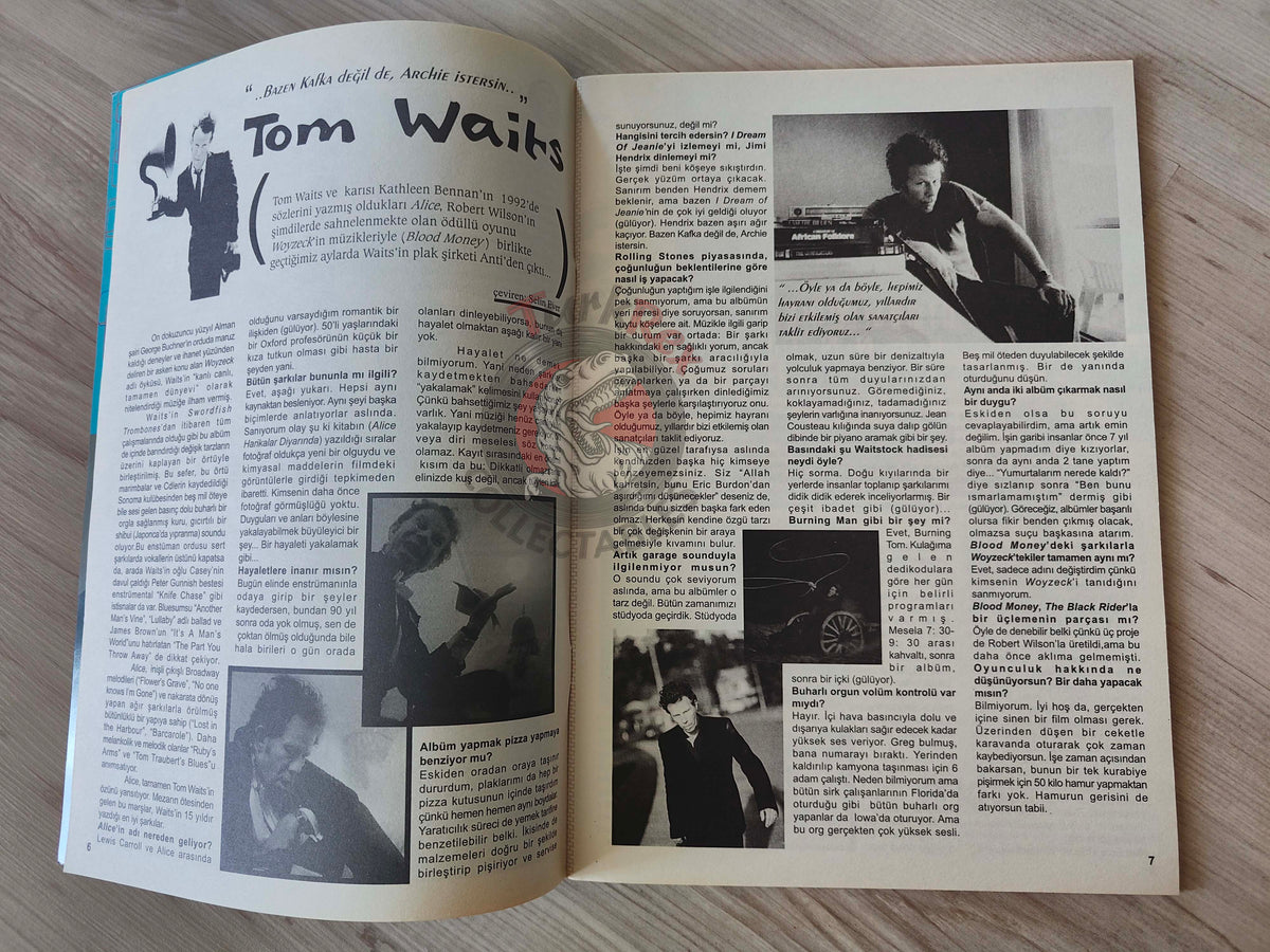 Lull 2002 Oasis Turkish Mag Turkey  Nick Drake Tom Waits Haco Run Lola Run