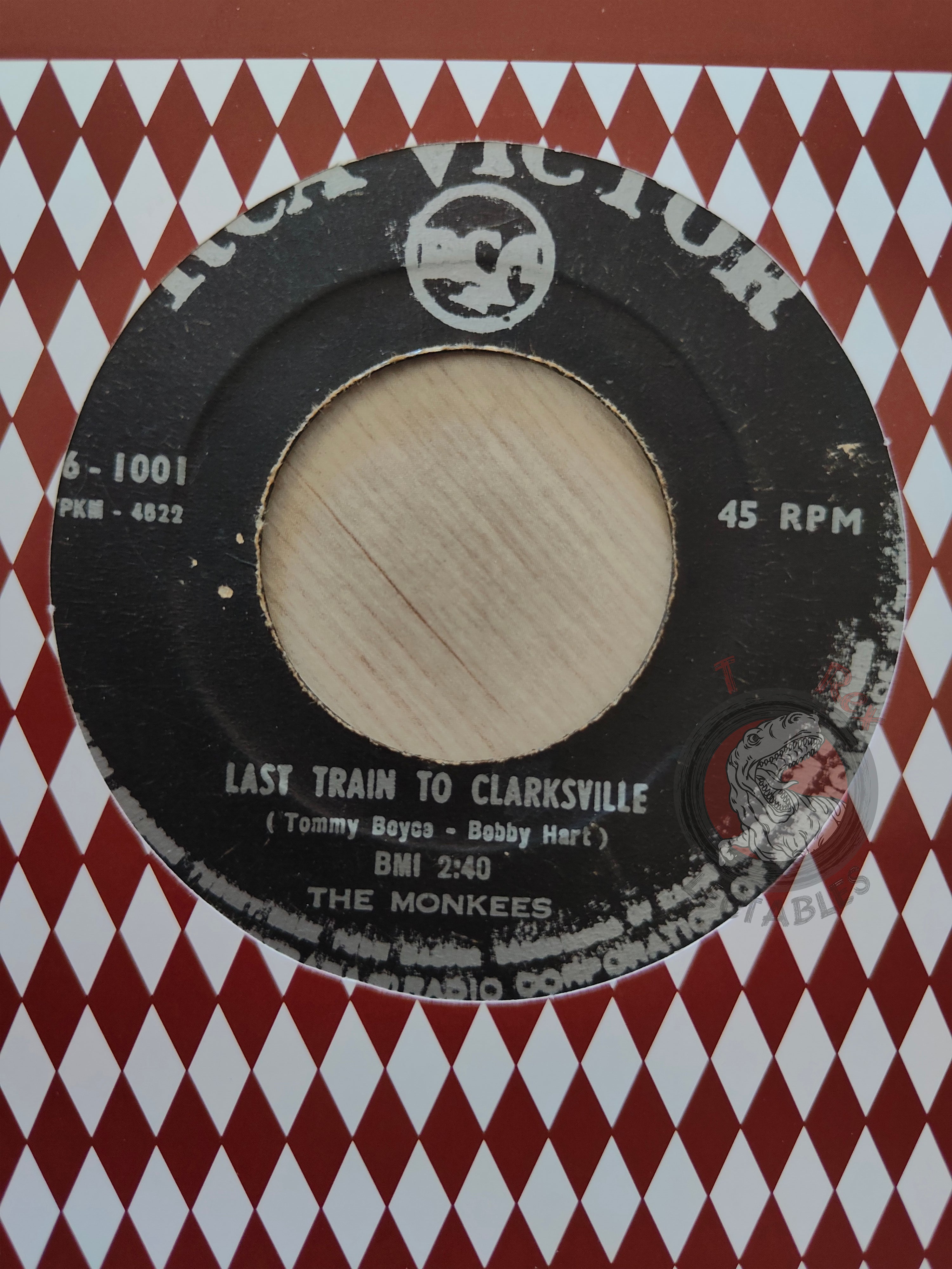 The Monkees – Last Train To Clarksville 7" Turkish Pressing Vinyl Turkey Edition
