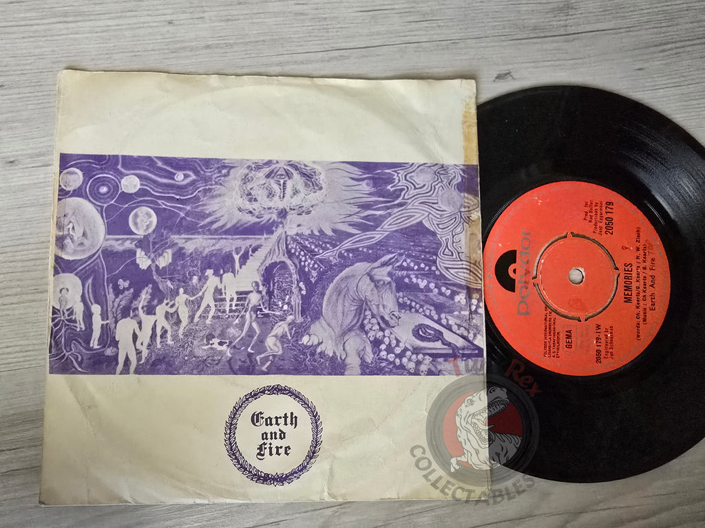 Earth & Fire – Memories 7" Turkish Pressing Vinyl Turkey Edition 3