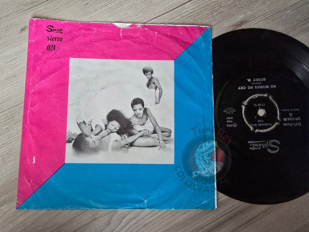 Boney M - Daddy Cool 7" Turkish Pressing Vinyl Turkey Edition