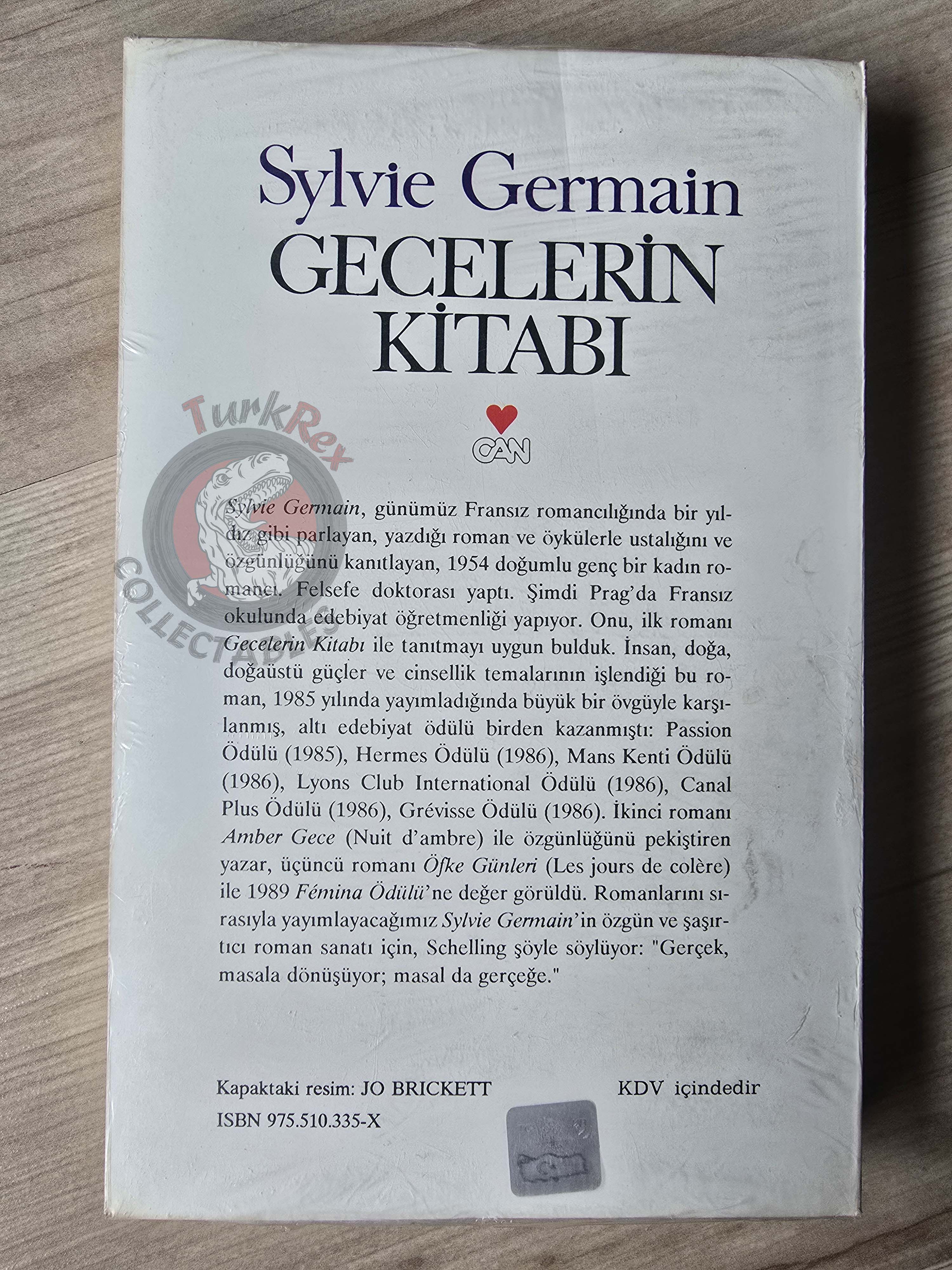 Sylvie Germain – Le Livre des Nuits Turkish Book Turkey