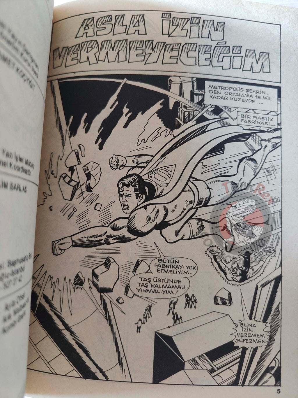 Superman #28 1984 Turkish Comic Turkey #307 #308 #309 #388 Supergirl Adventure Comics #409