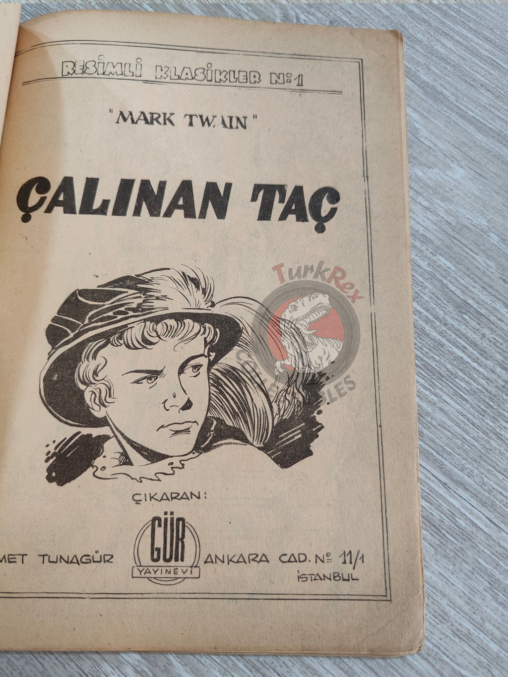 The Prince and the Pauper – Mark Twain 1962 Turkish Comic Turkey Classics Illustrated