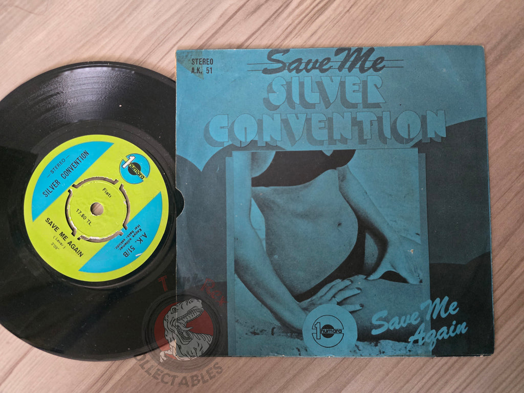 Silver Convention – Save Me 7" Turkish Pressing Vinyl Turkey Edition