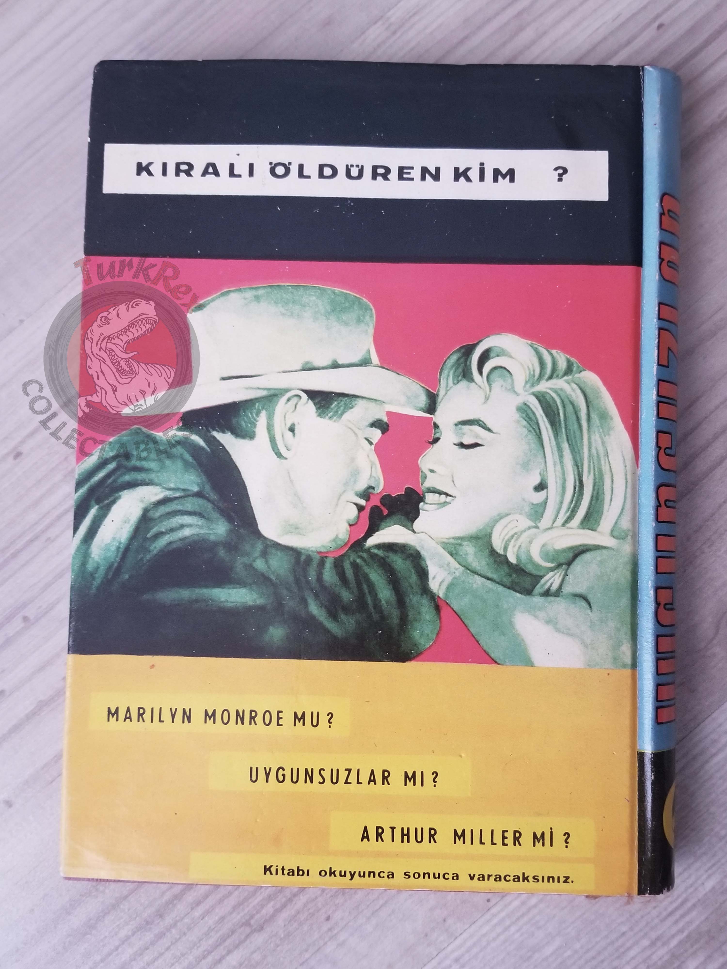 Arthur Miller – The Misfits 1961 HC/DJ Turkish Book Turkey Marilyn Monroe