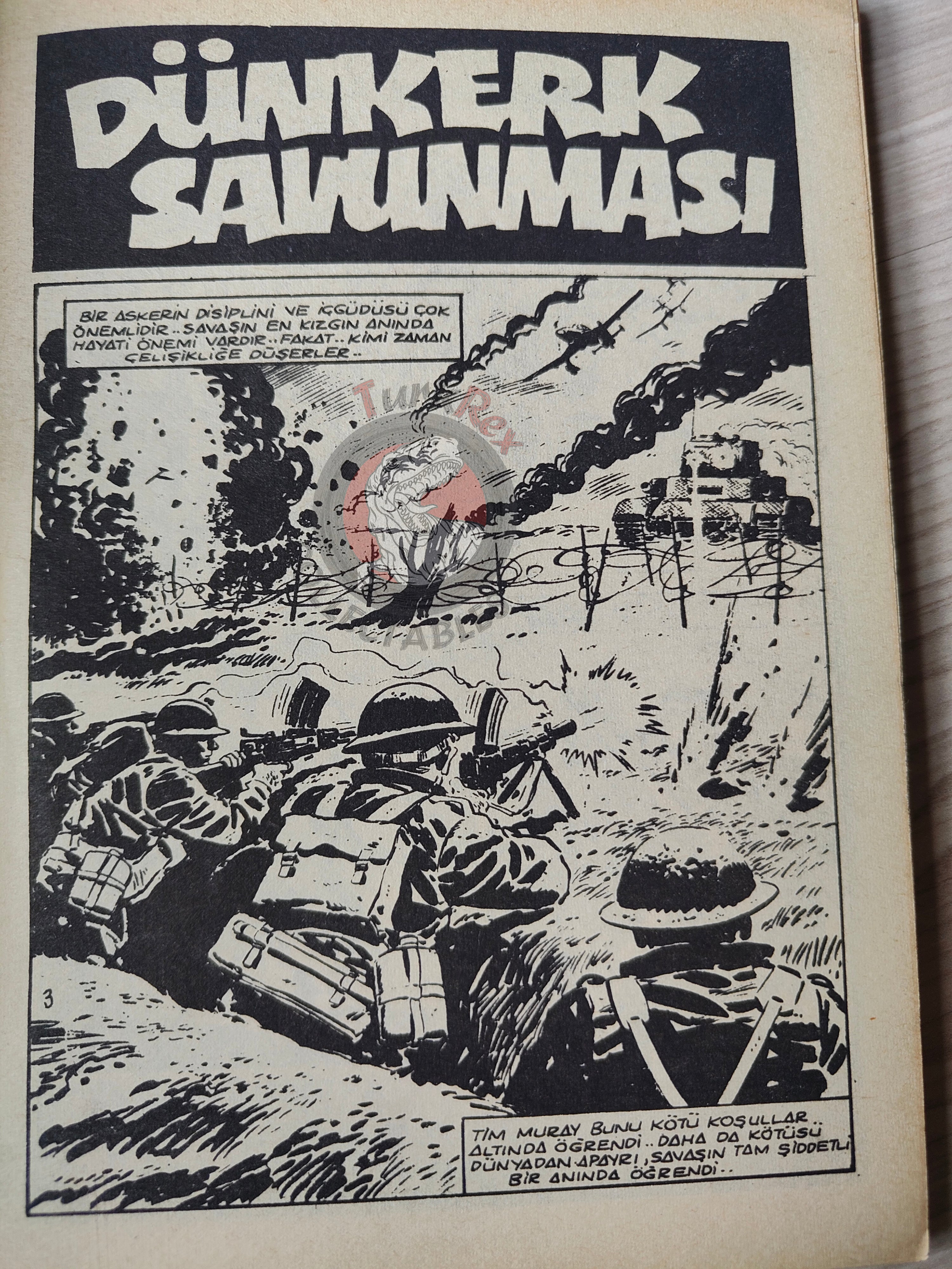 War Picture Library #1 1978 Turkish Comic Turkey WW2 stories