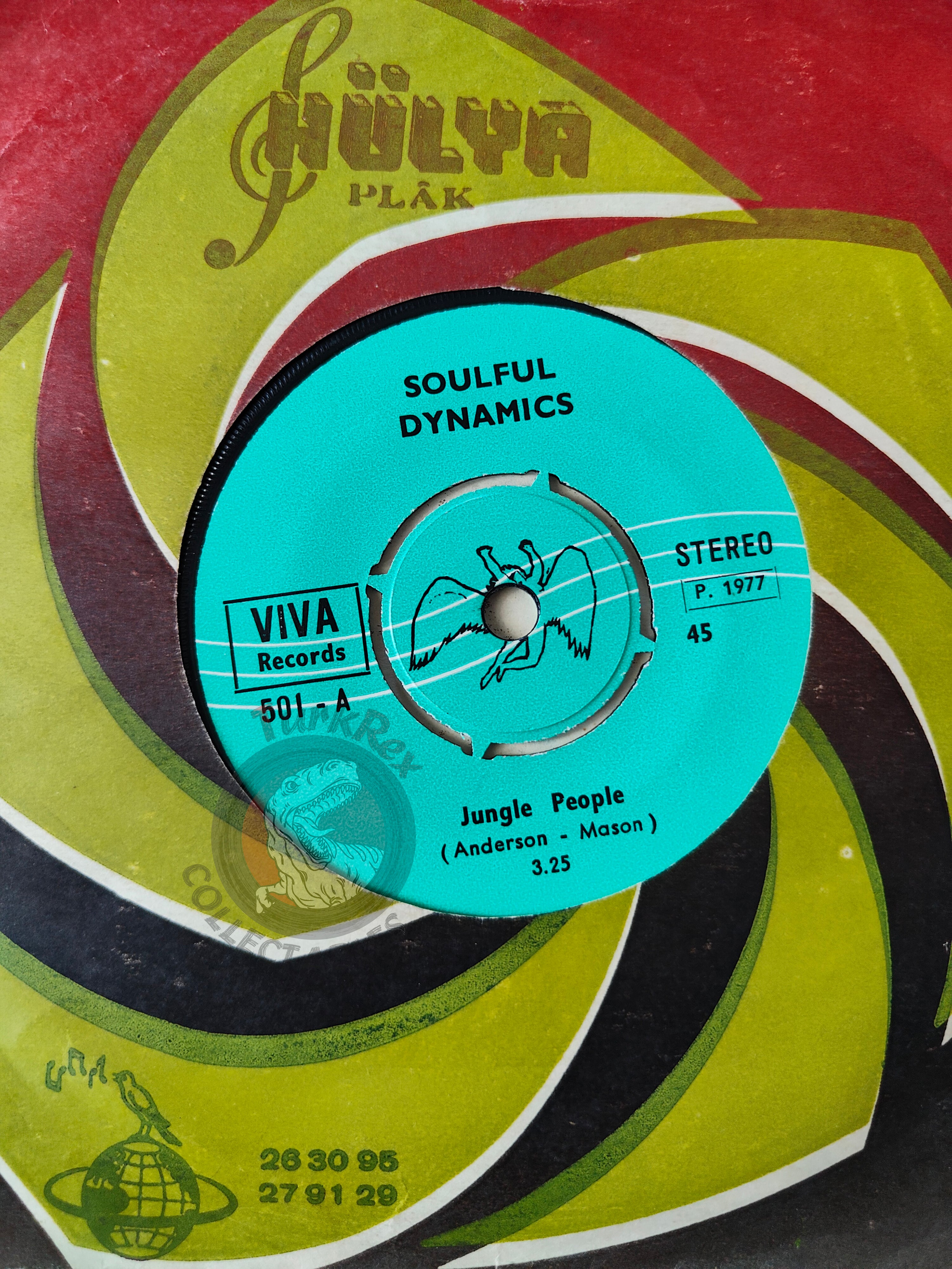 Soulful Dynamics – Jungle People 7" Turkish Pressing Vinyl Turkey Edition