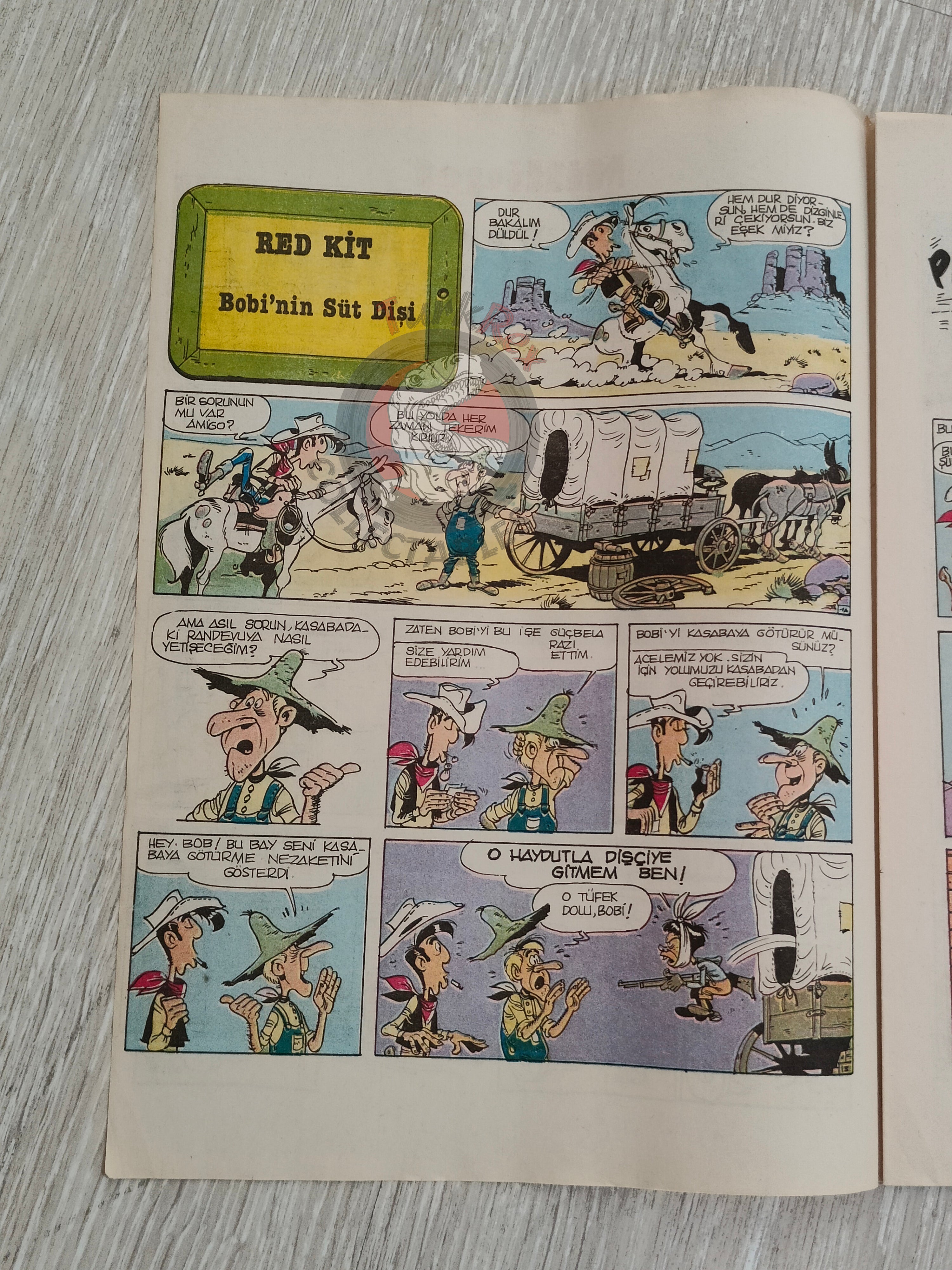 Milliyet Çizgi Roman #3 1988 Turkish Comic Turkey Belle Star Mr. Abernathy Green Force Five