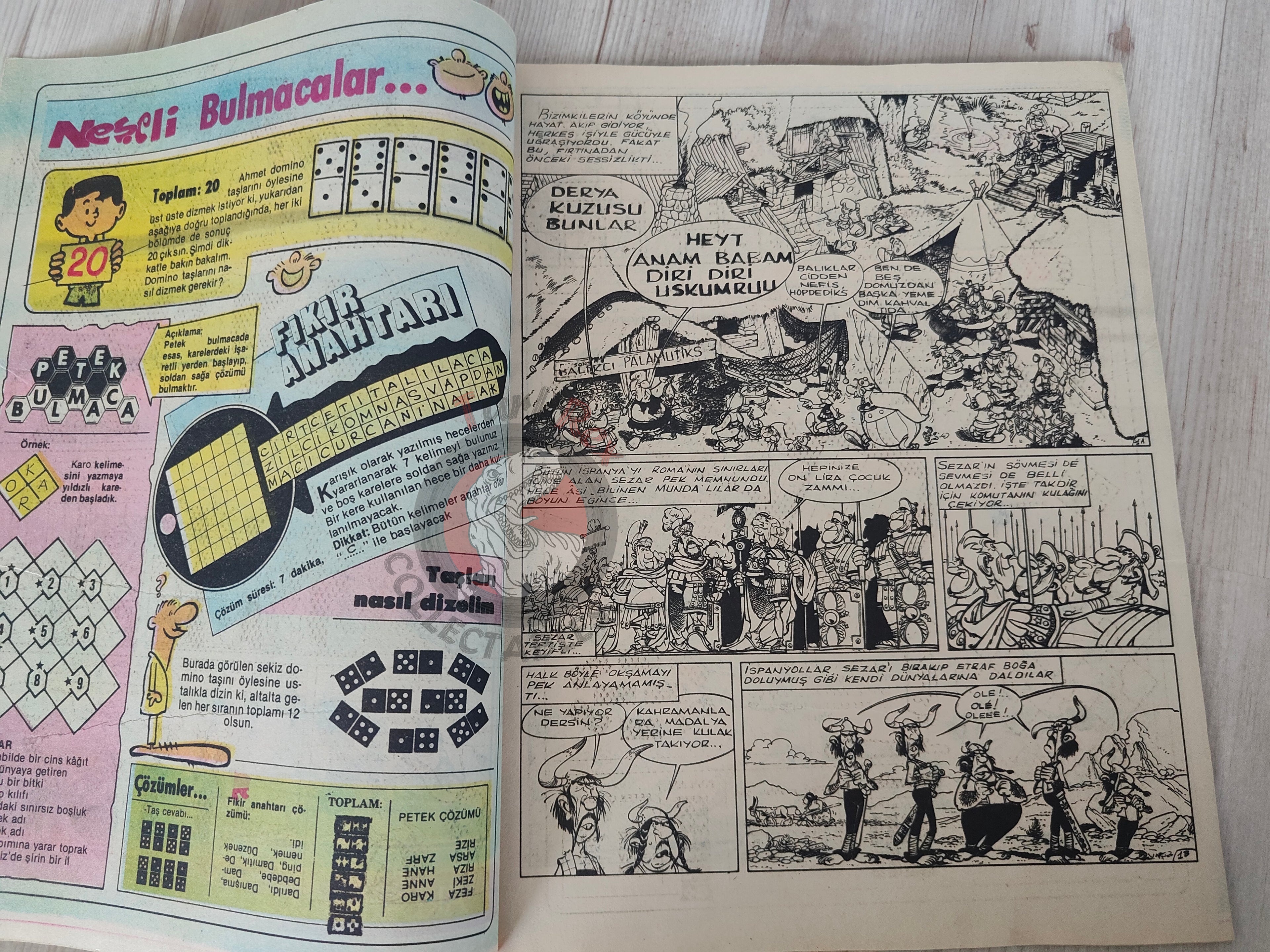 Asterix – Asterix in Spain 80s Turkish Edition Comic Turkey