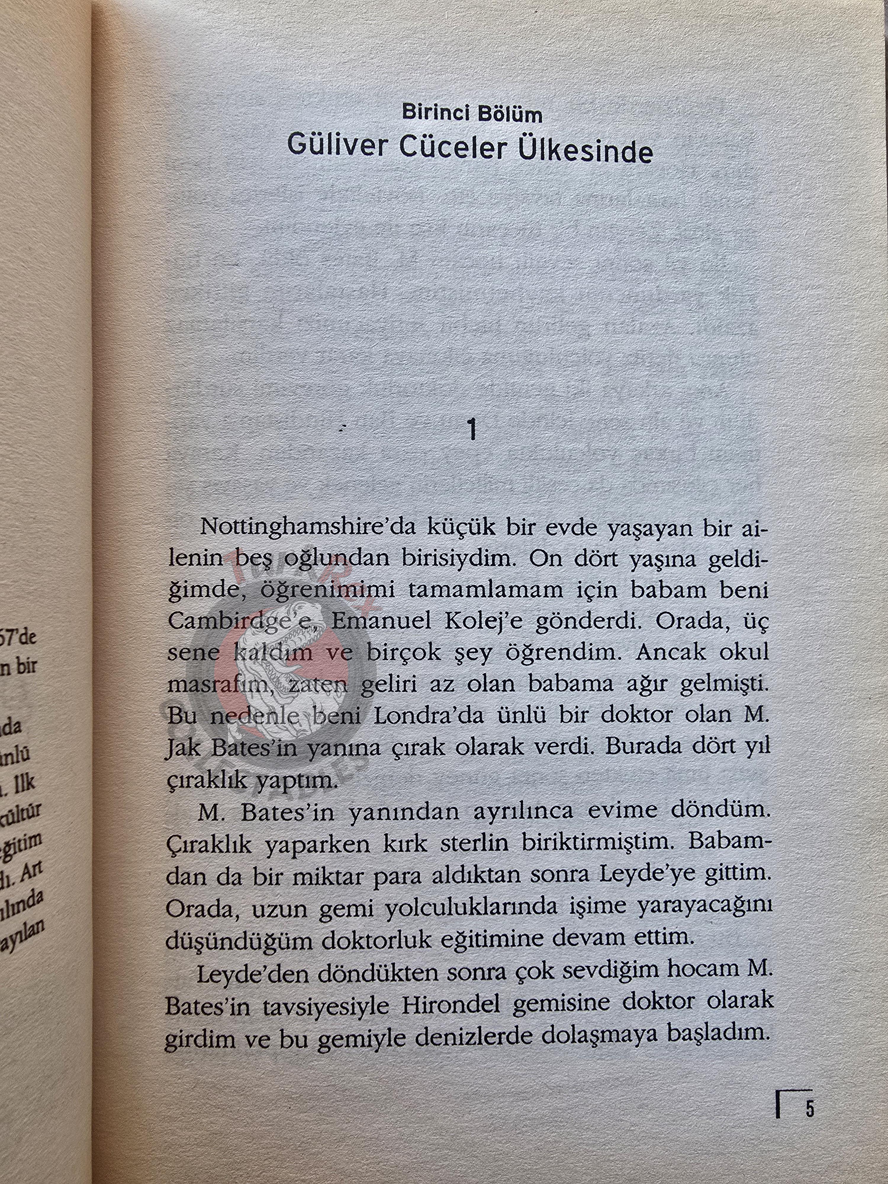 Jonathan Swift – Gulliver's Travels 2005 Turkish Book Turkey Illustrated 2
