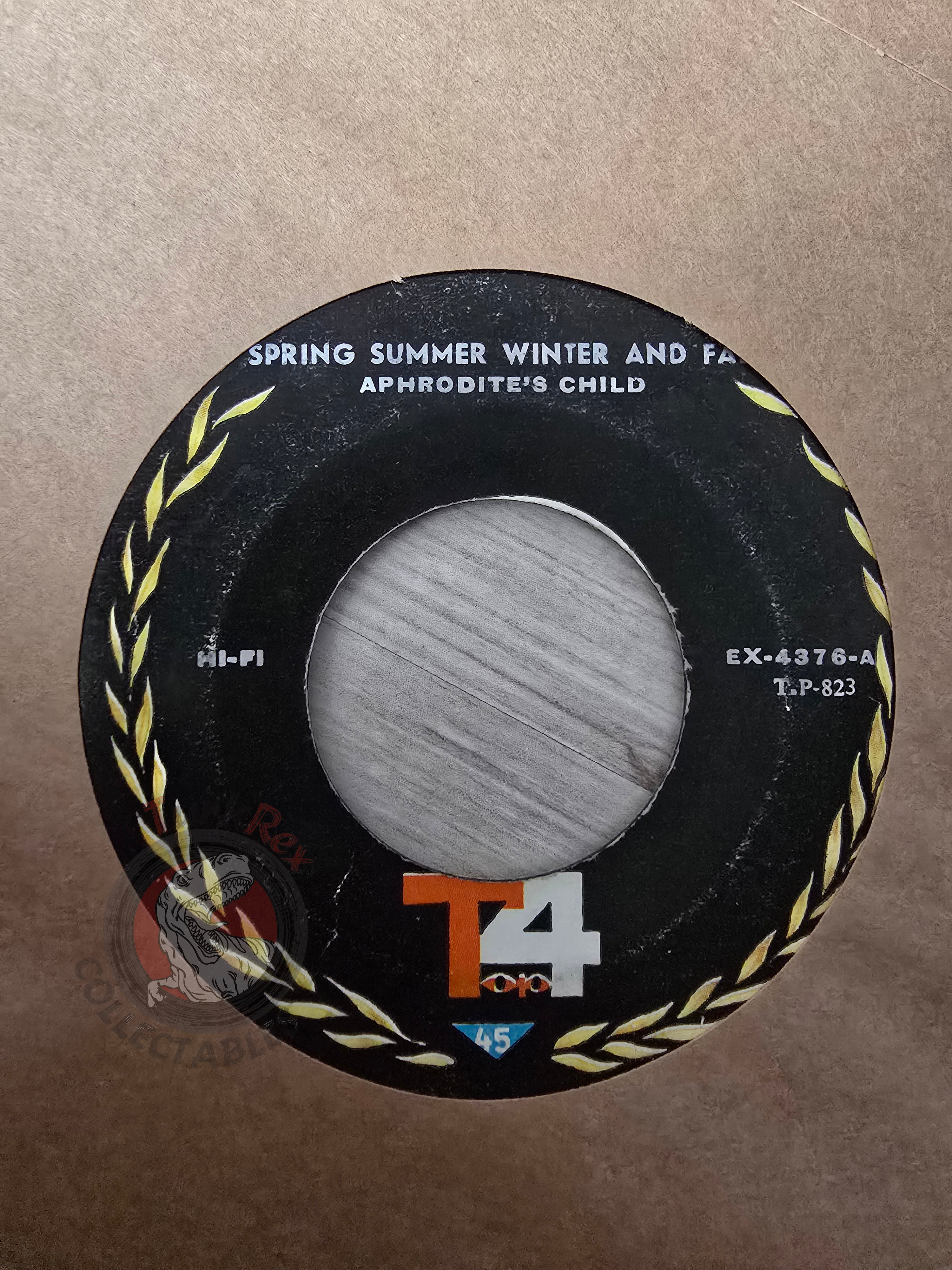 Aphrodite's Child / Bee Gees –  Lonely Days 7" Iran Pressing Vinyl Iranian Edition