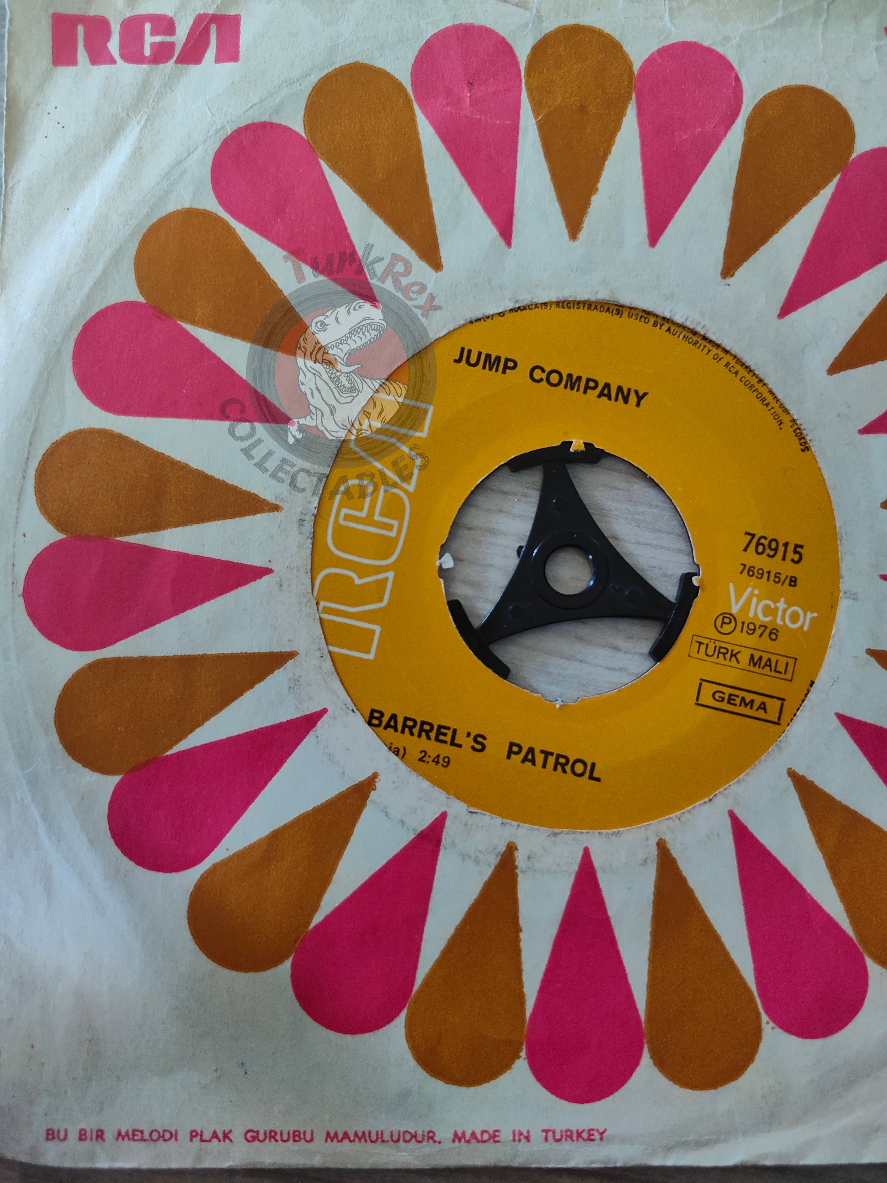 Jump Company – Double Jump 7" Turkish Pressing Vinyl Turkey Edition