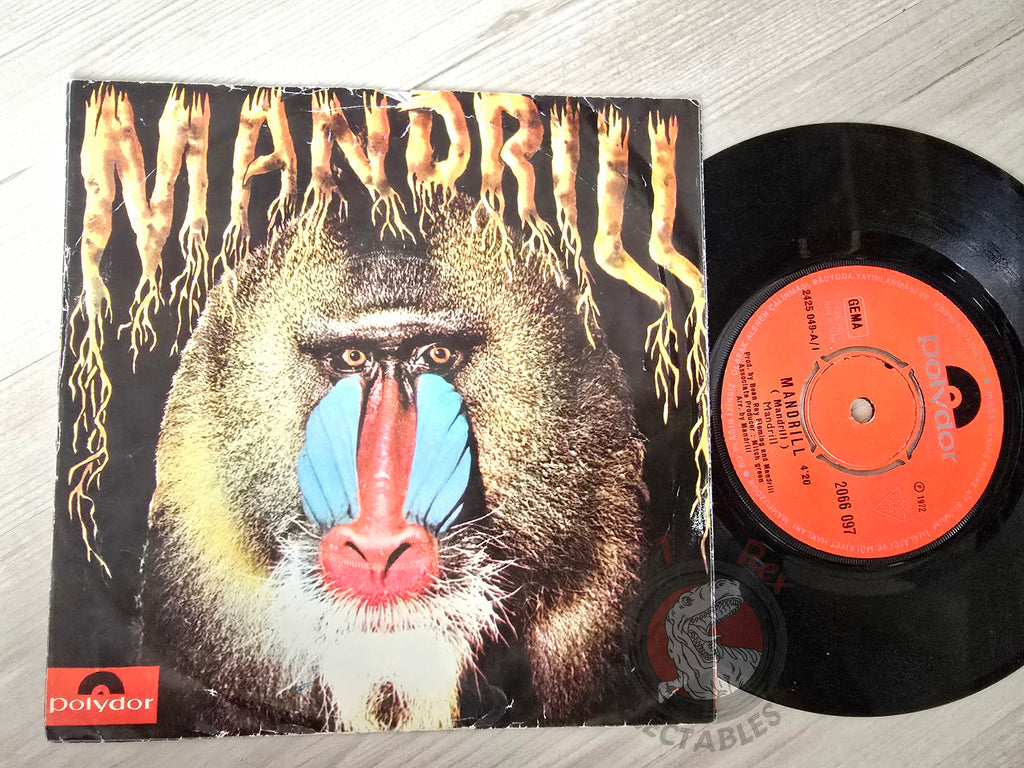 Mandrill – Mandrill / Warning Blues 7" Turkish Pressing Vinyl Turkey Edition