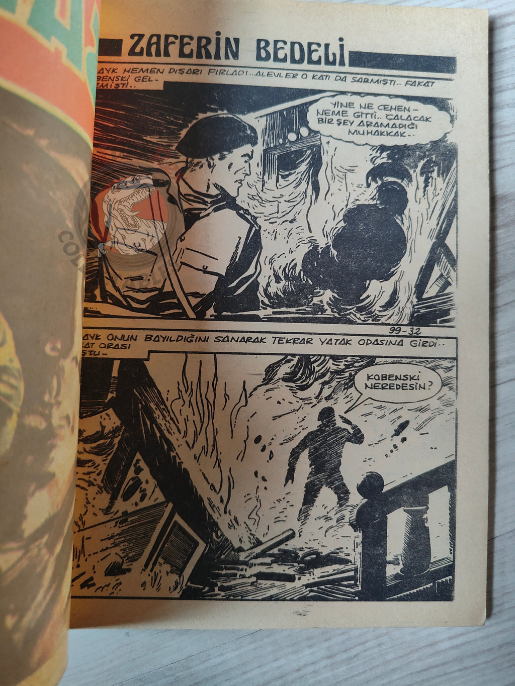 War Picture Library #9 1981 Turkish Comic Turkey WW2 stories