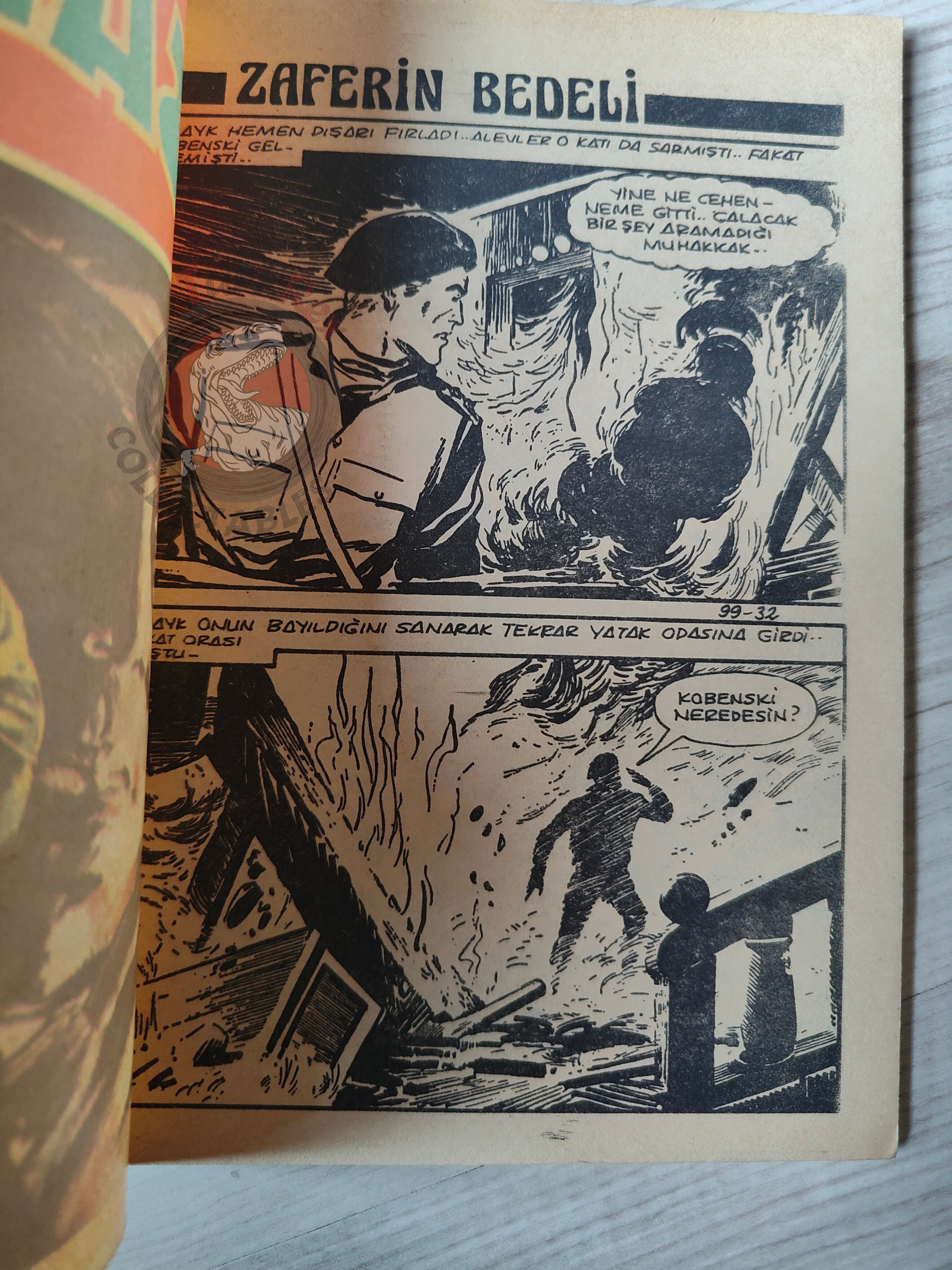 War Picture Library #9 1981 Turkish Comic Turkey WW2 stories