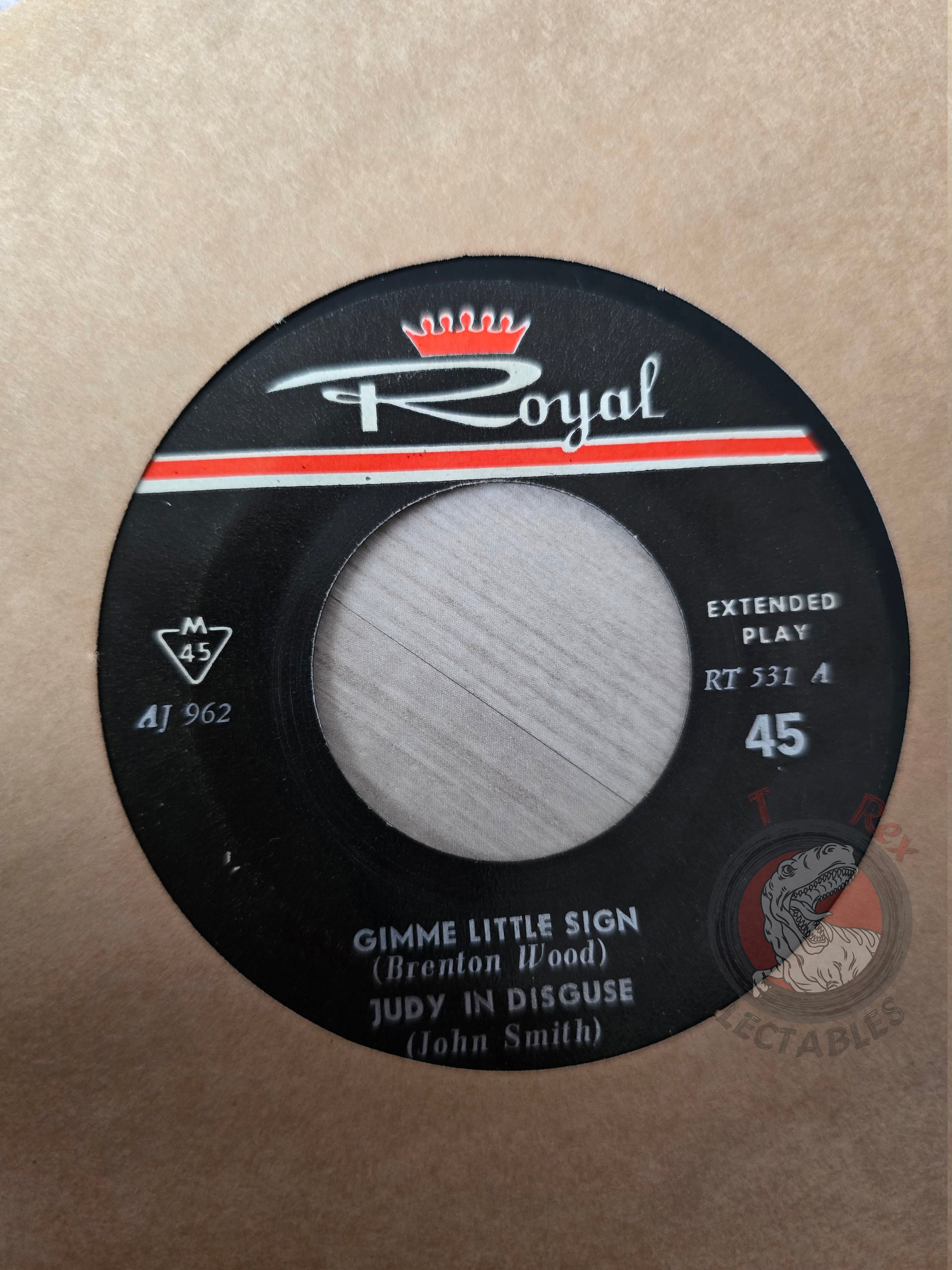 Bee Gees / Brenton Wood / John Smith 7" Iran Pressing Vinyl Iranian Edition