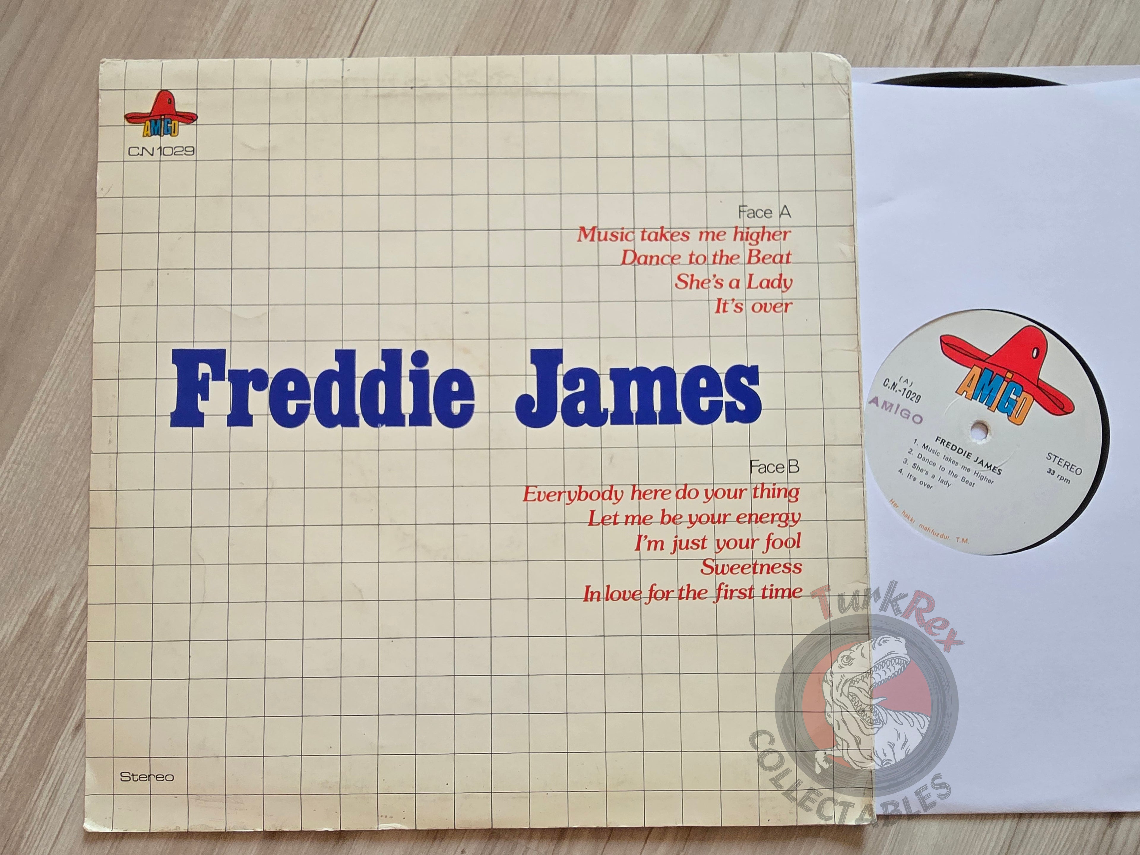 Freddie James – Freddie James Turkish Pressing Vinyl Turkey Edition