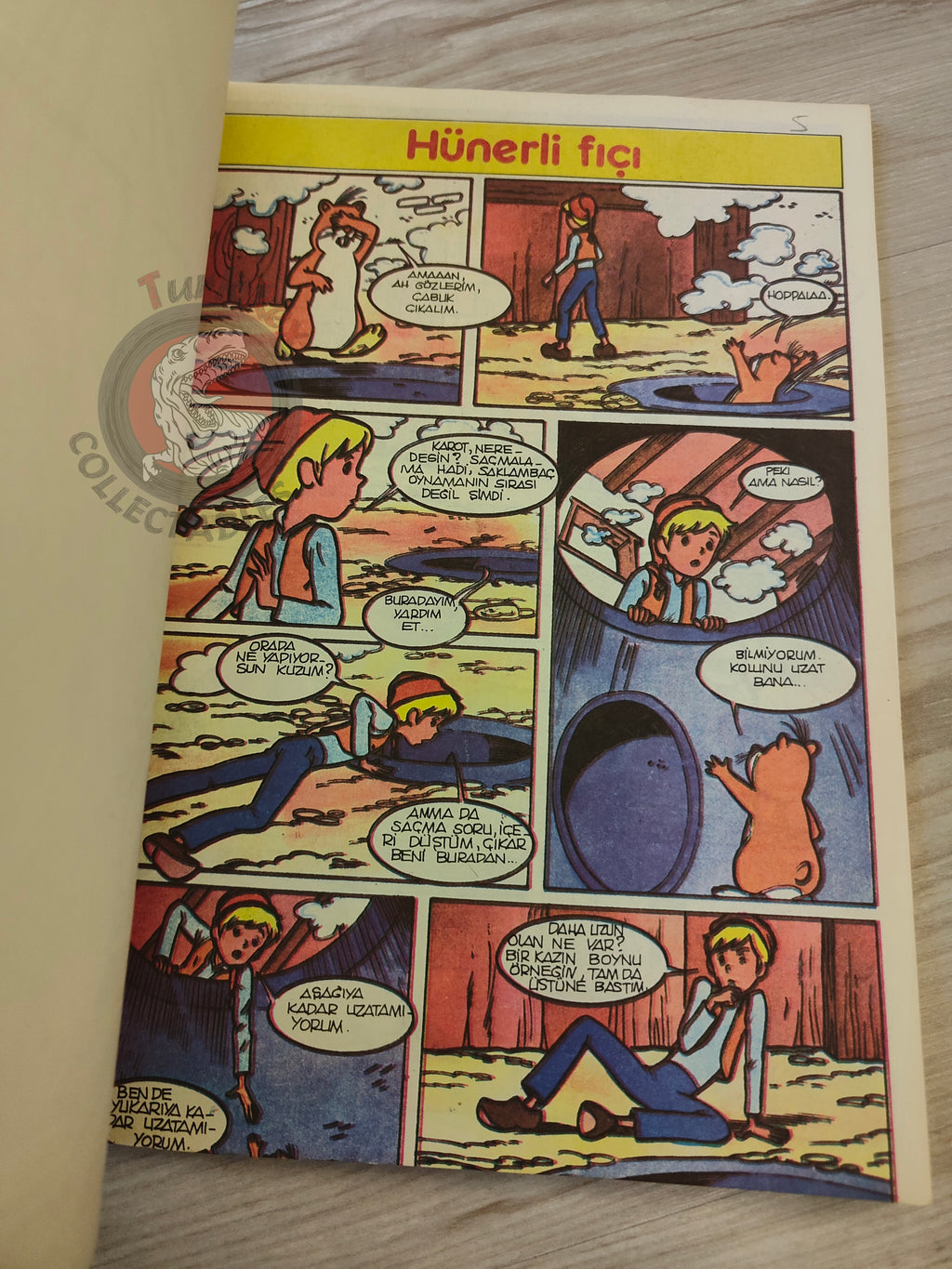 The Wonderful Adventures of Nils #4 1985 Turkish Comic Turkey Selma Lagerlöf