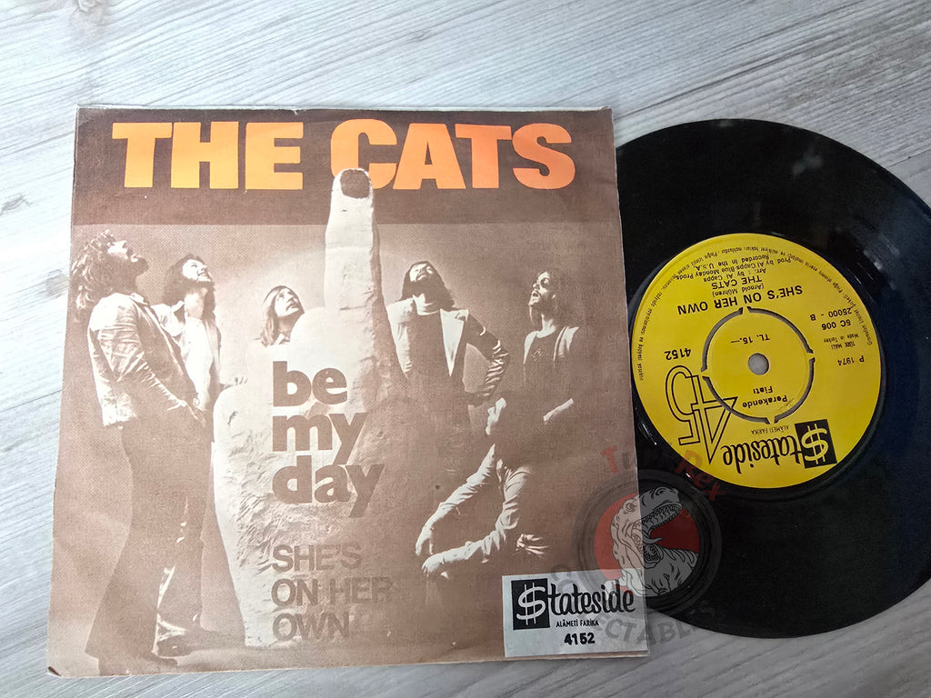 The Cats – Be My Day 7" Turkish Pressing Vinyl Turkey Edition