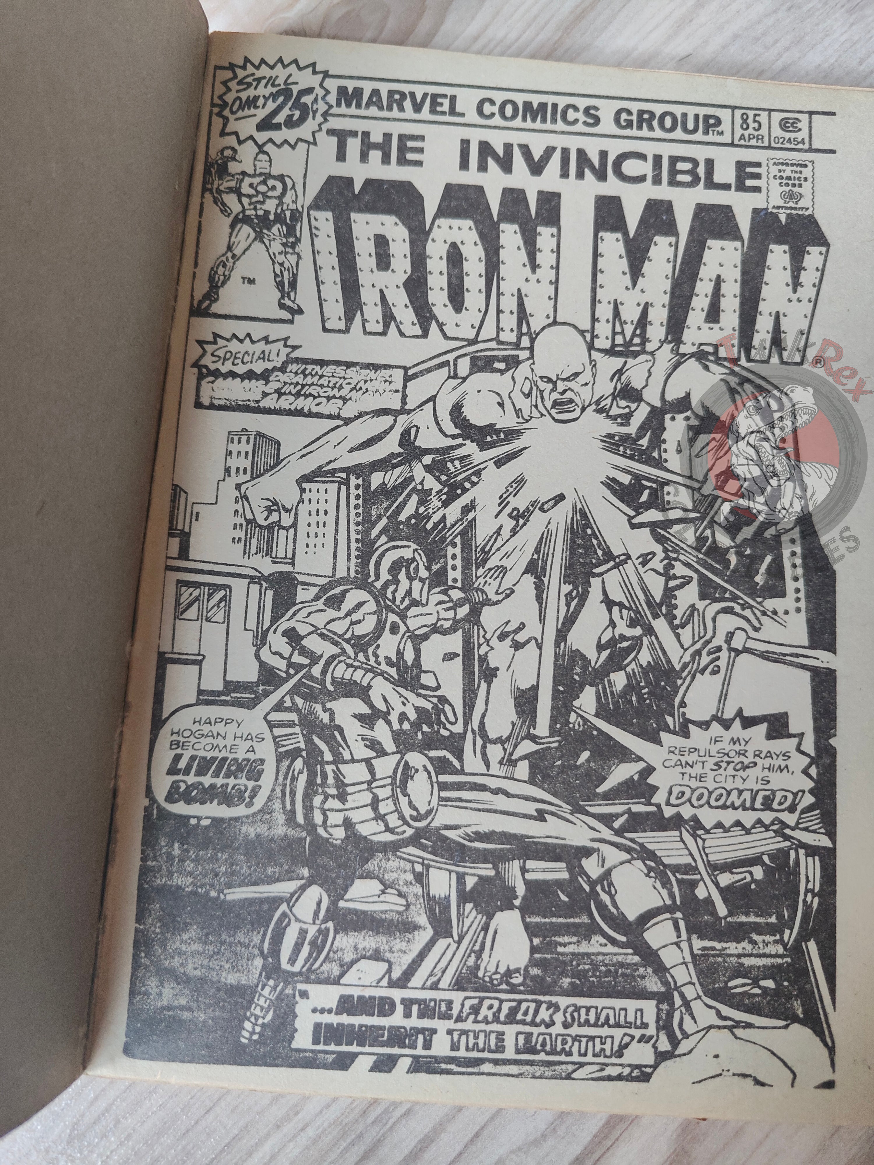 Iron Man #5 Demir Adam 1989 Turkish Comic Turkey #85 #86 #87 #88