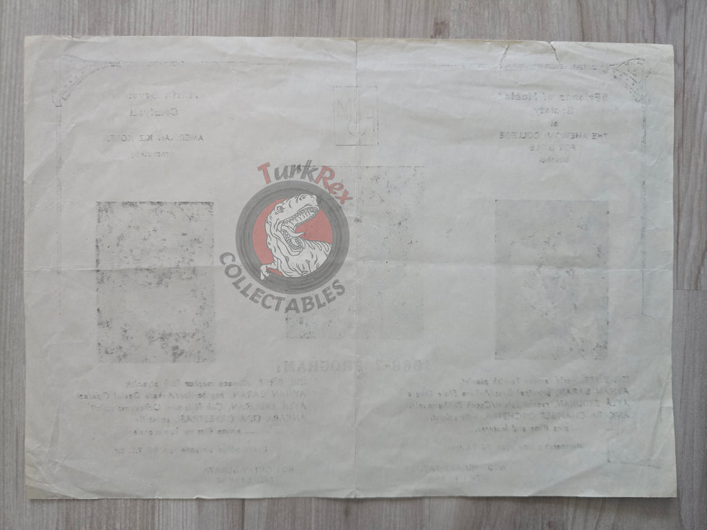 İdil Biret Concert Program American College for Girls Istanbul 1966–67