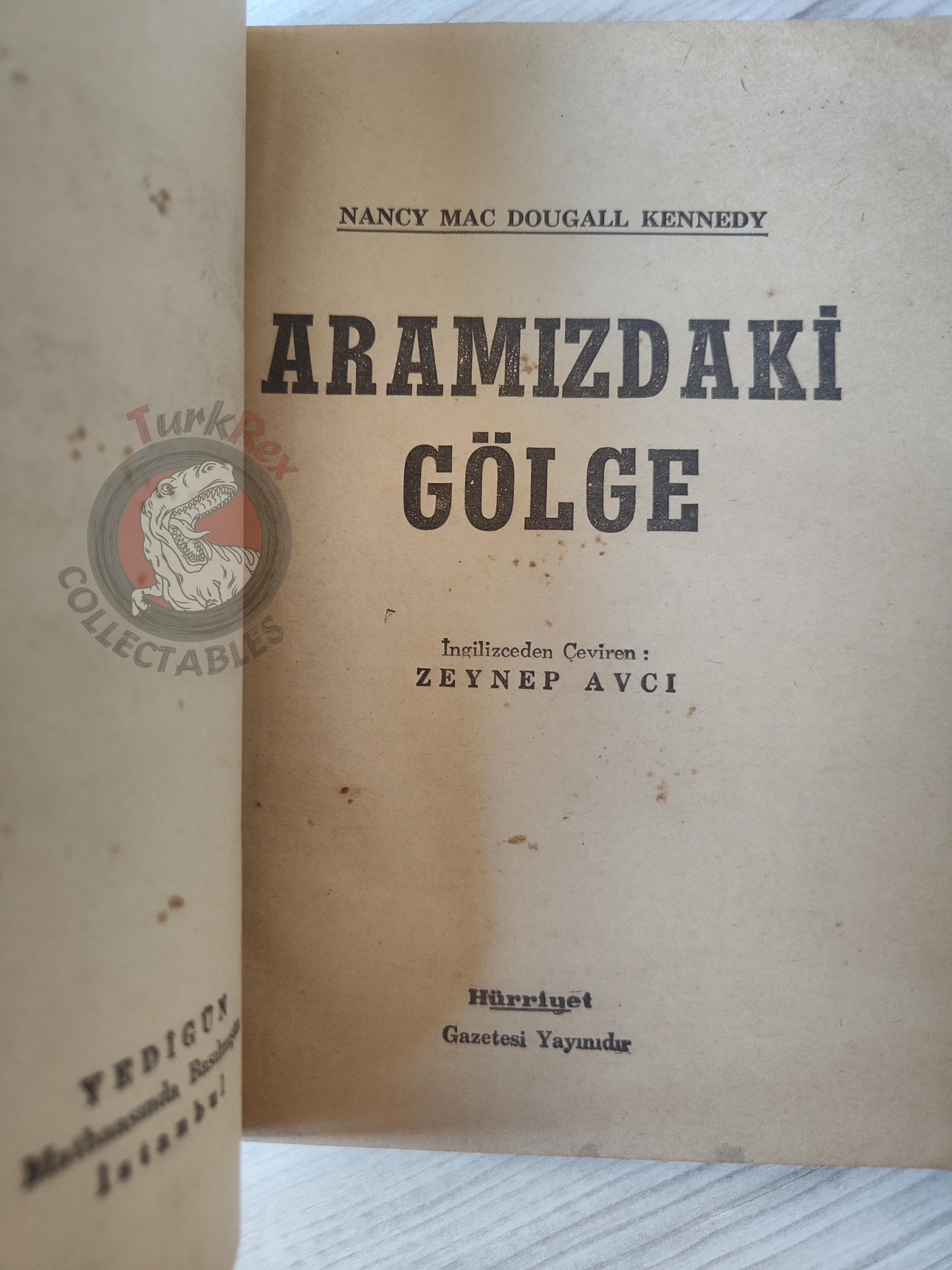 Nancy McDougall Kennedy – There's Always Tomorrow 70s Turkish Book Turkey