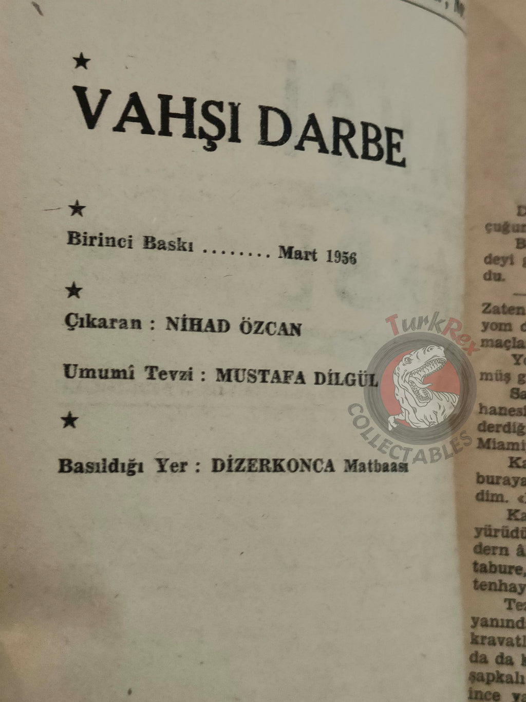 James Hadley Chase – Strictly for Cash 1956 1st Turkish Book Turkey