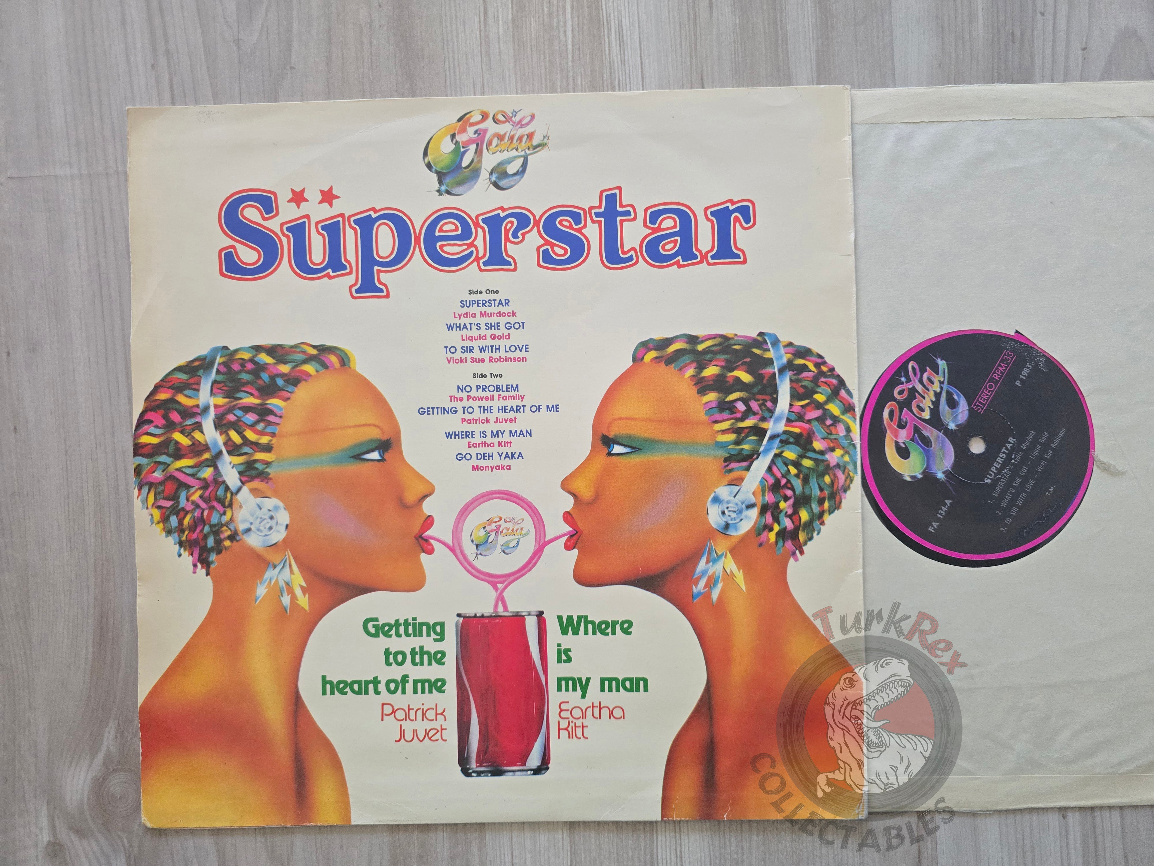 Various – Superstar Turkish Pressing Vinyl Turkey Edition