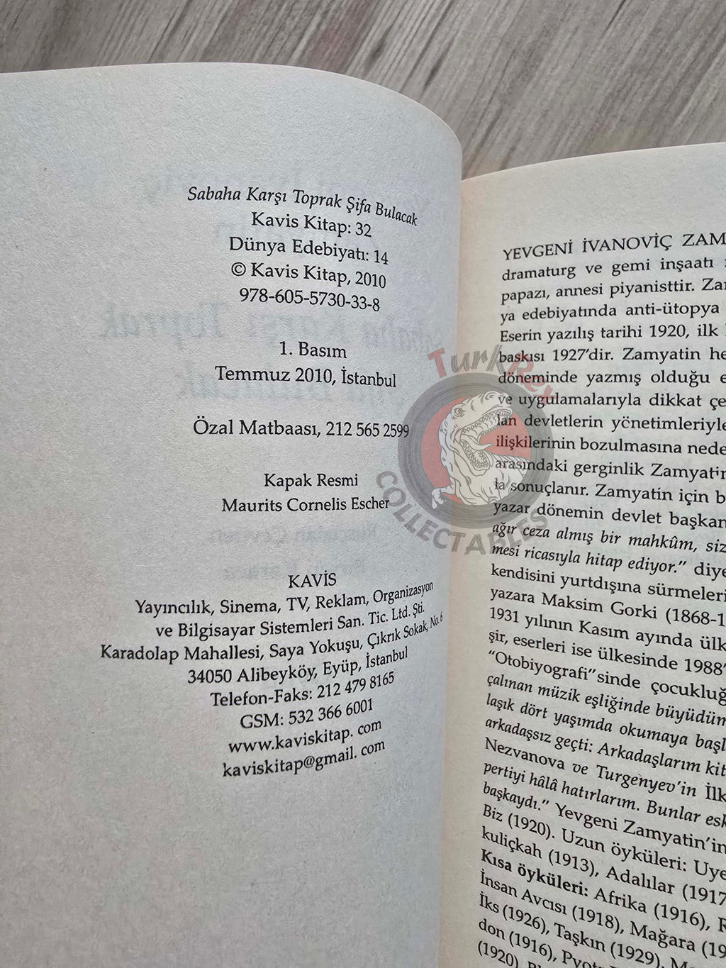 Yevgeni Zamyatin – The Islanders and Other Stories 2010 Turkish Book Turkey