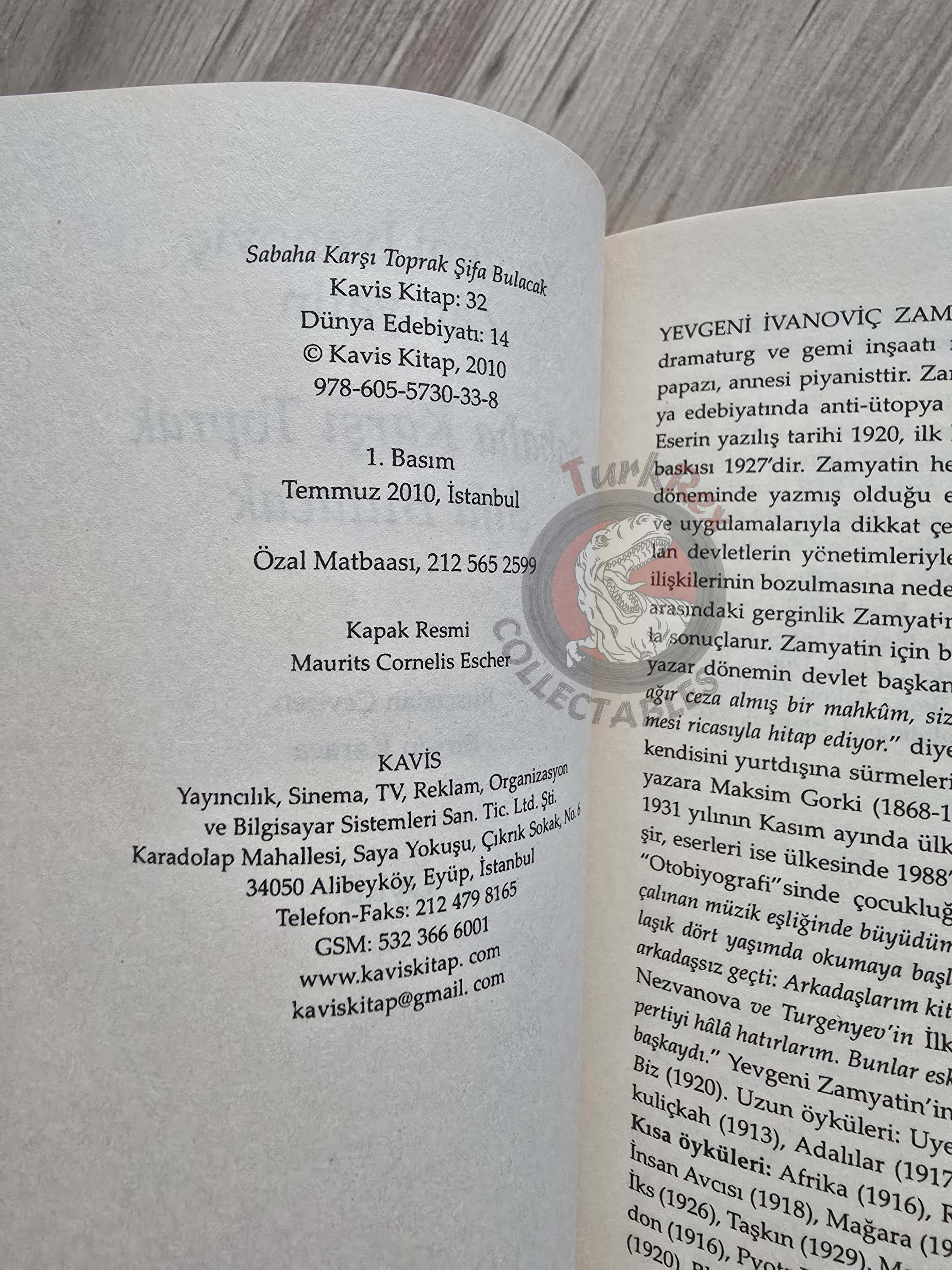Yevgeni Zamyatin – The Islanders and Other Stories 2010 Turkish Book Turkey