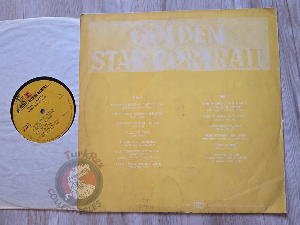 Frank Sinatra – Golden Star-Portrait Turkish Pressing Vinyl Turkey Edition