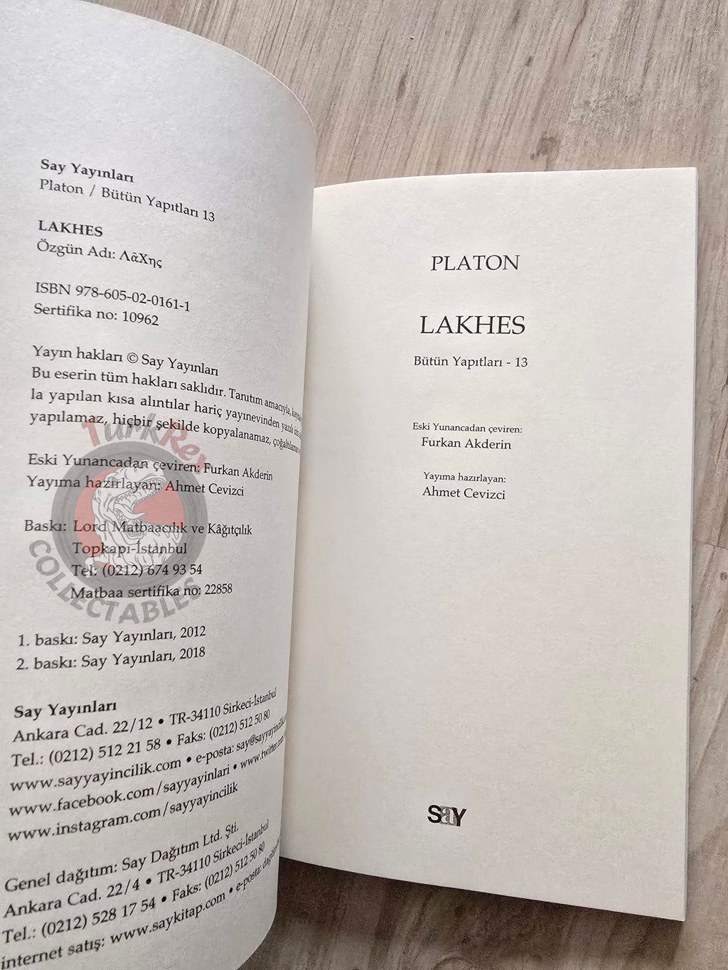 Plato – Laches, or Courage 2018 Turkish Book Turkey