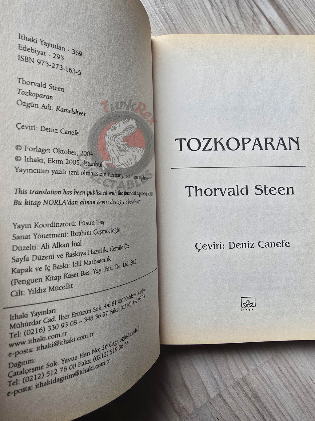Thorvald Steen – Kamelskyer 2005 1st Turkish Book Turkey Selahaddin Eyyübi