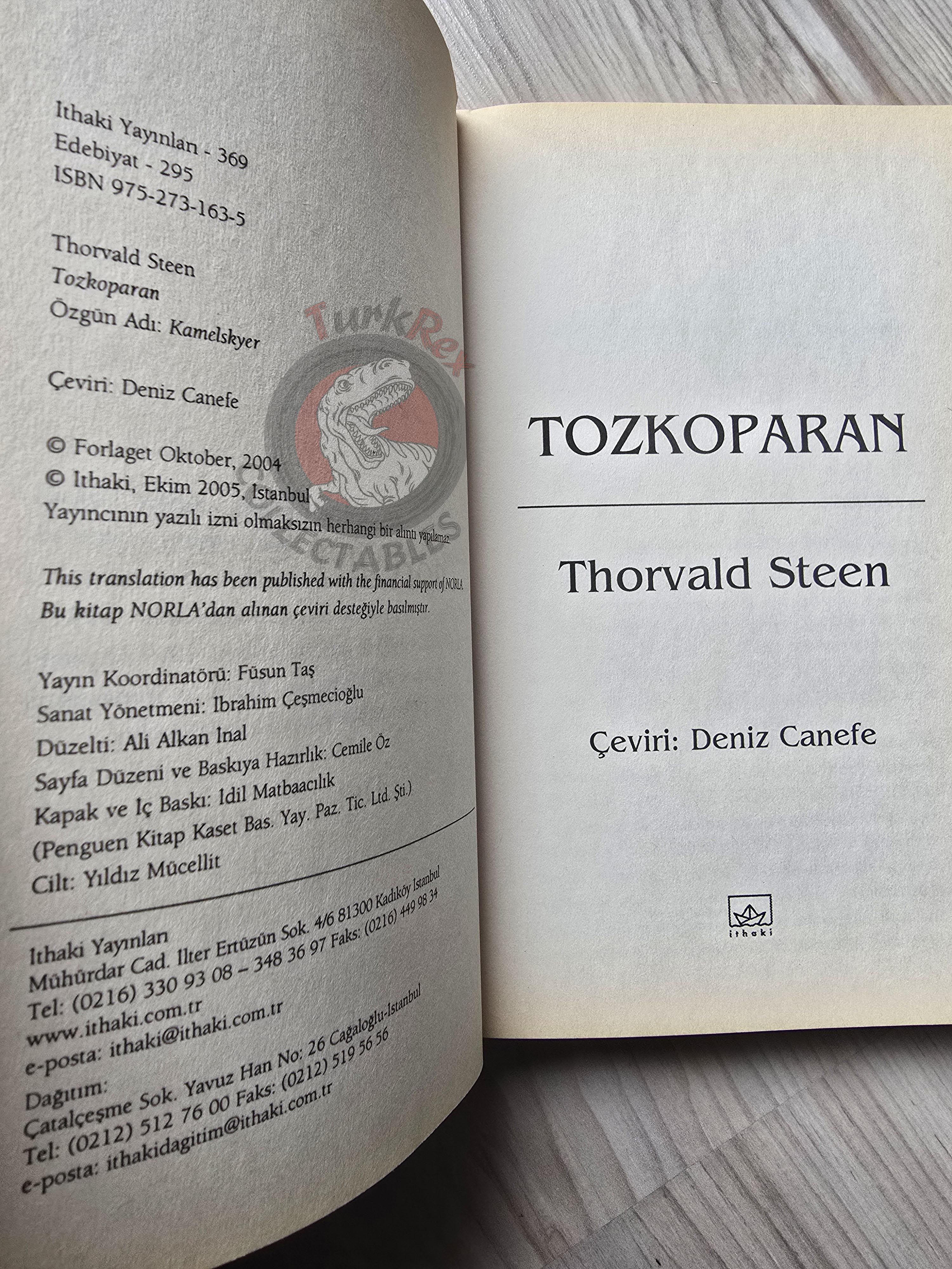 Thorvald Steen – Kamelskyer 2005 1st Turkish Book Turkey Selahaddin Eyyübi