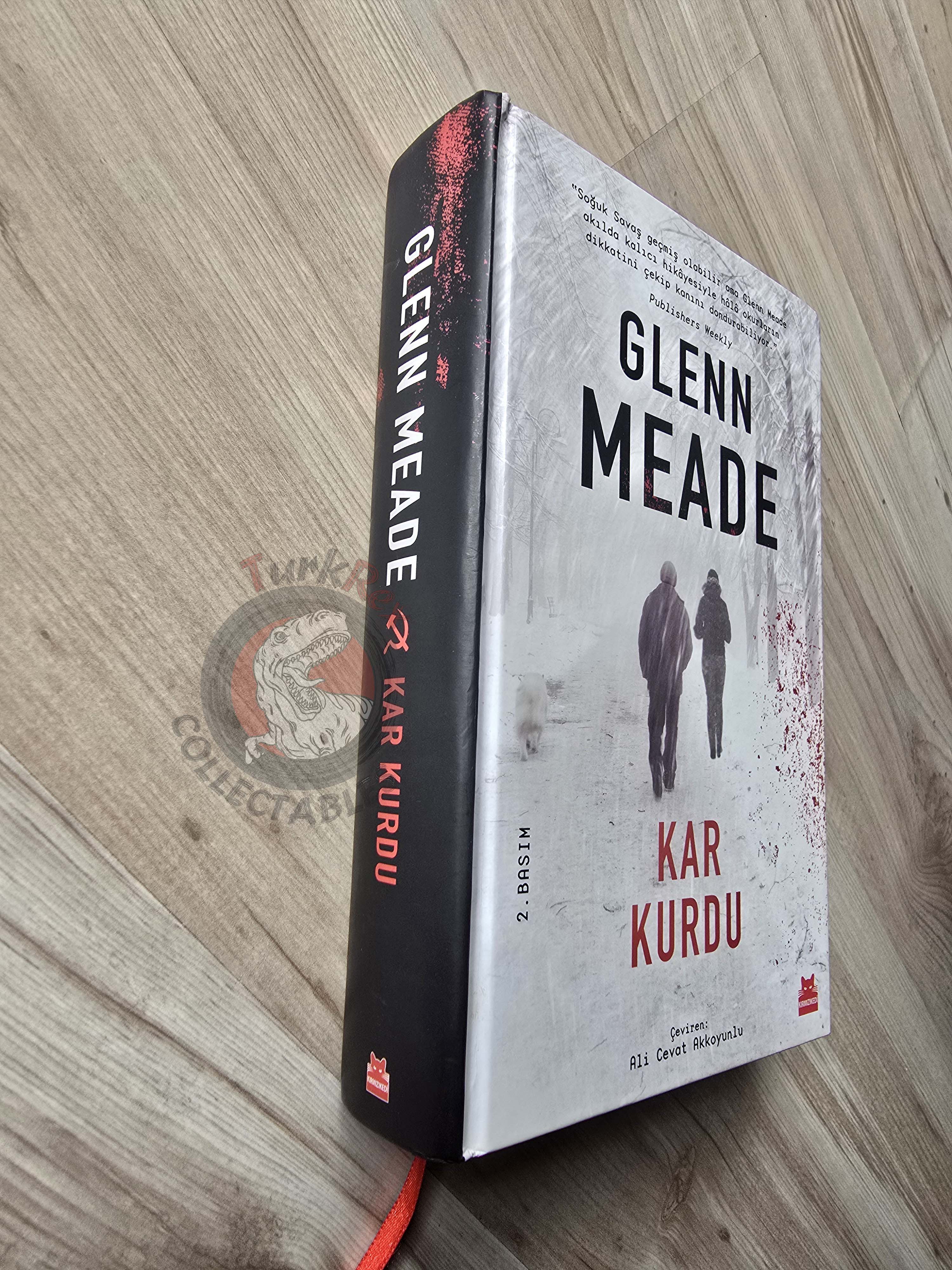 Glenn Meade –  Snow Wolf 2018 1st Hardcover Turkish Book Turkey