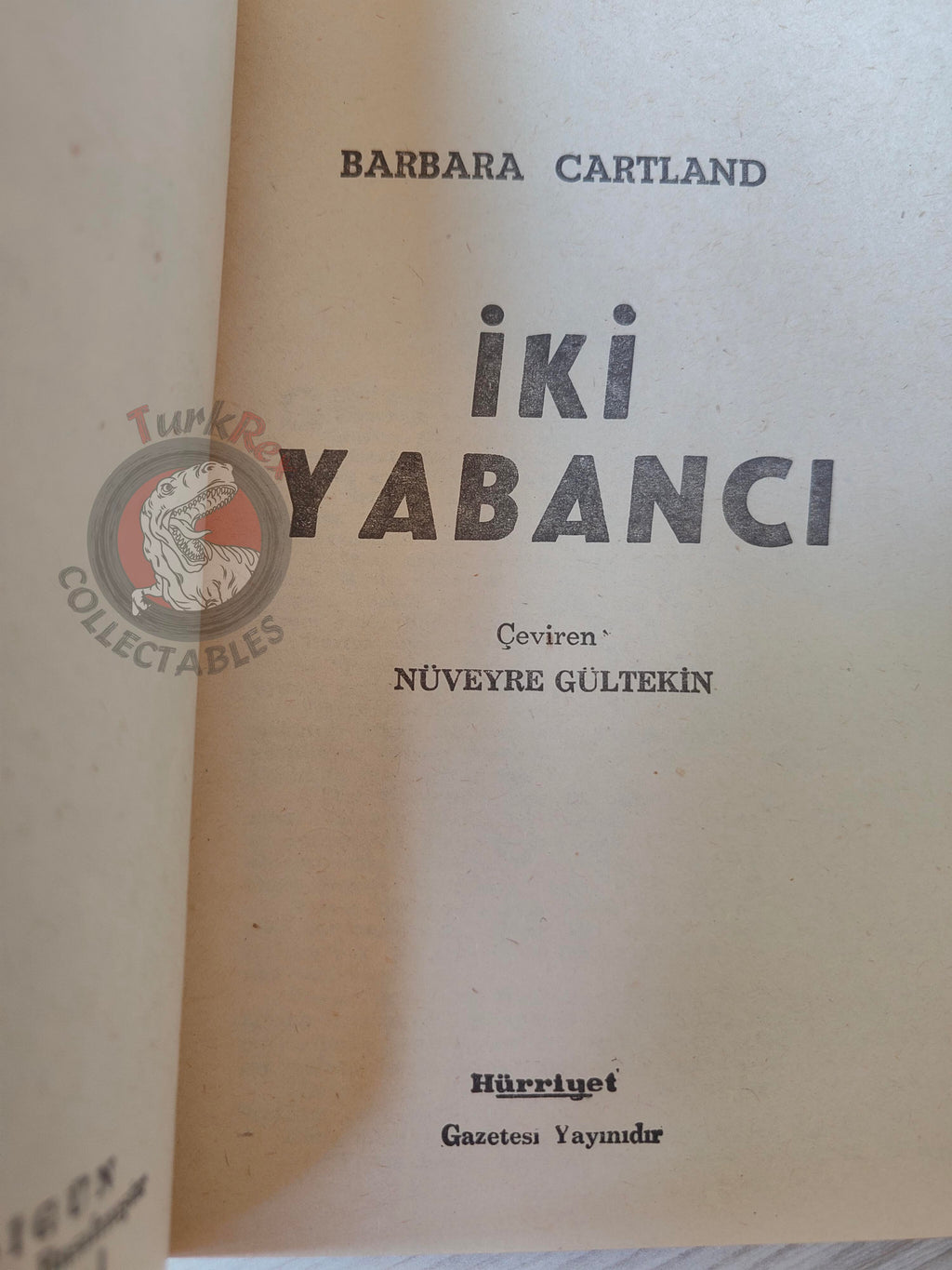 Barbara McCorquodale – The Runaway Heart 70s Turkish Book Turkey Cartland