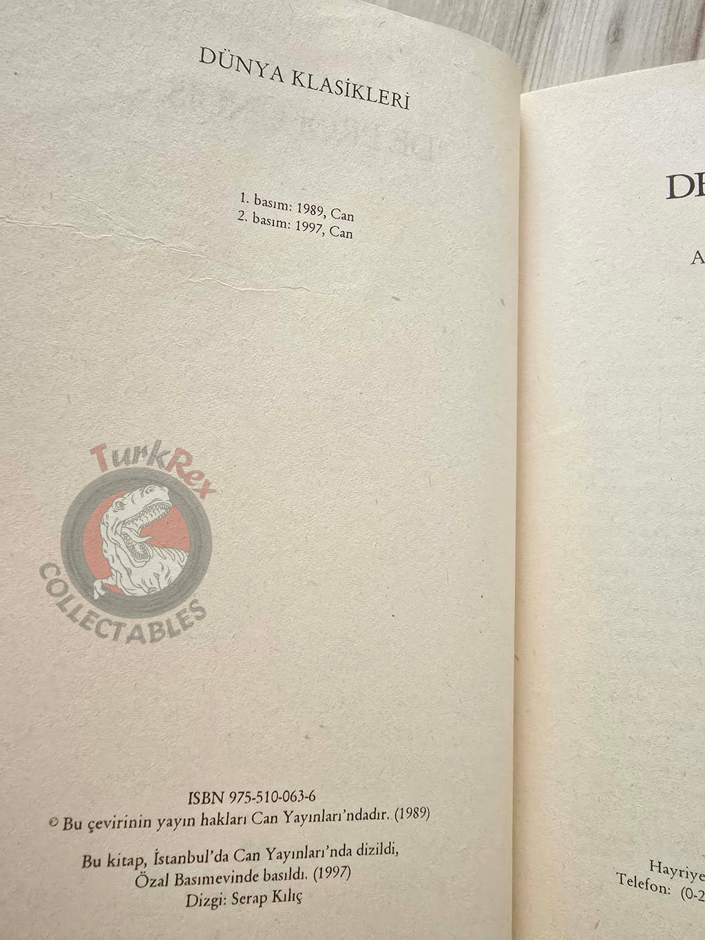 Oscar Wilde – De Profundis 1997 Turkish Book Turkey