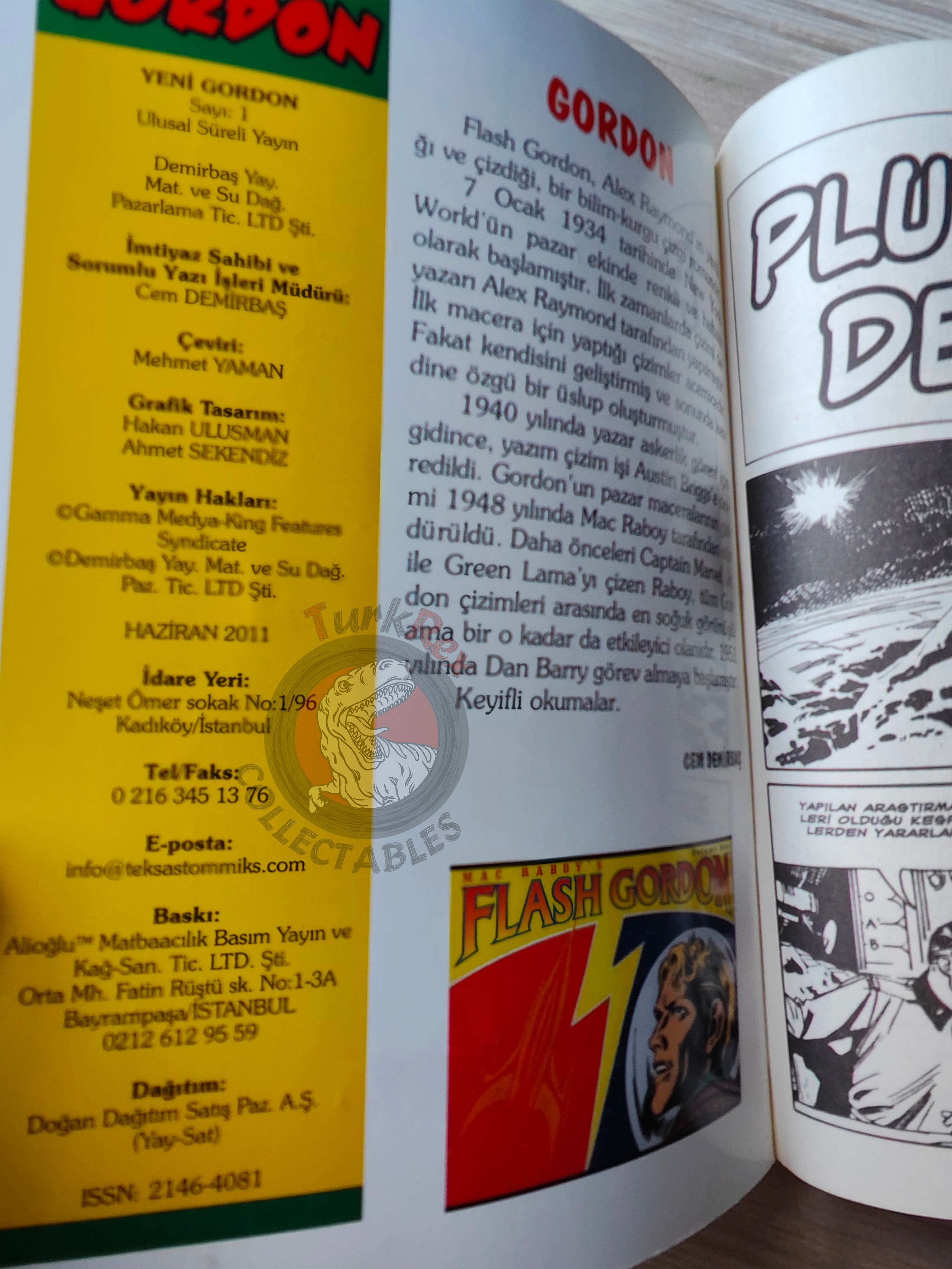 Flash Gordon #1 2011 Turkish Comic Turkey #89