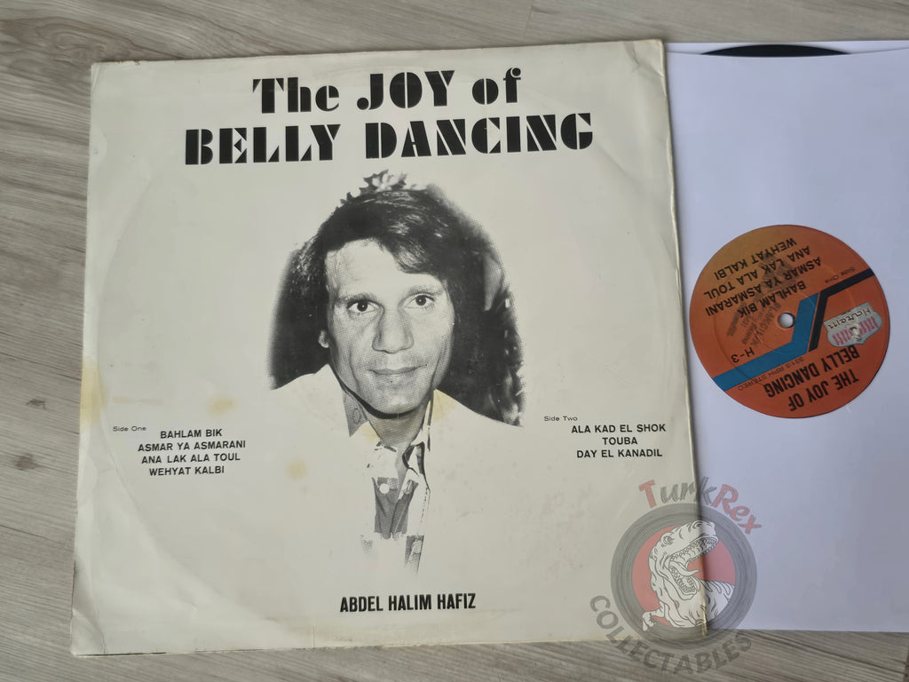 Abdel Halim Hafiz - The Joy Of Belly Dancing Turkish Pressing Vinyl Turkey Edition Oriental